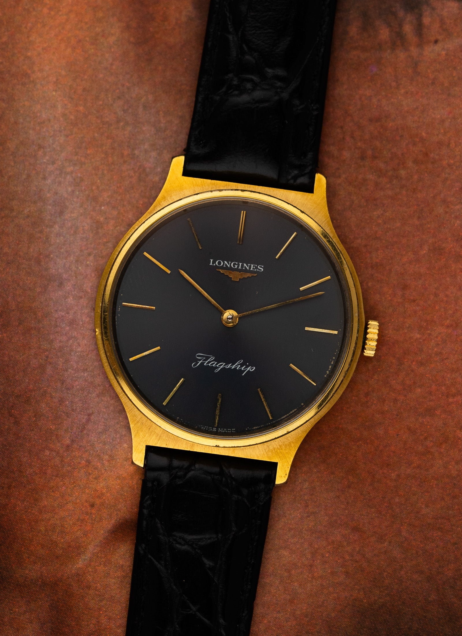 1970s Longines Flagship Grey Dial 43271847 Serviced