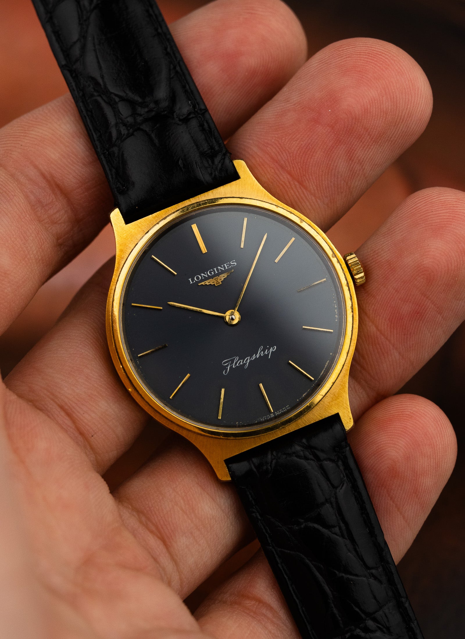 1970s Longines Flagship Grey Dial 43271847 Serviced