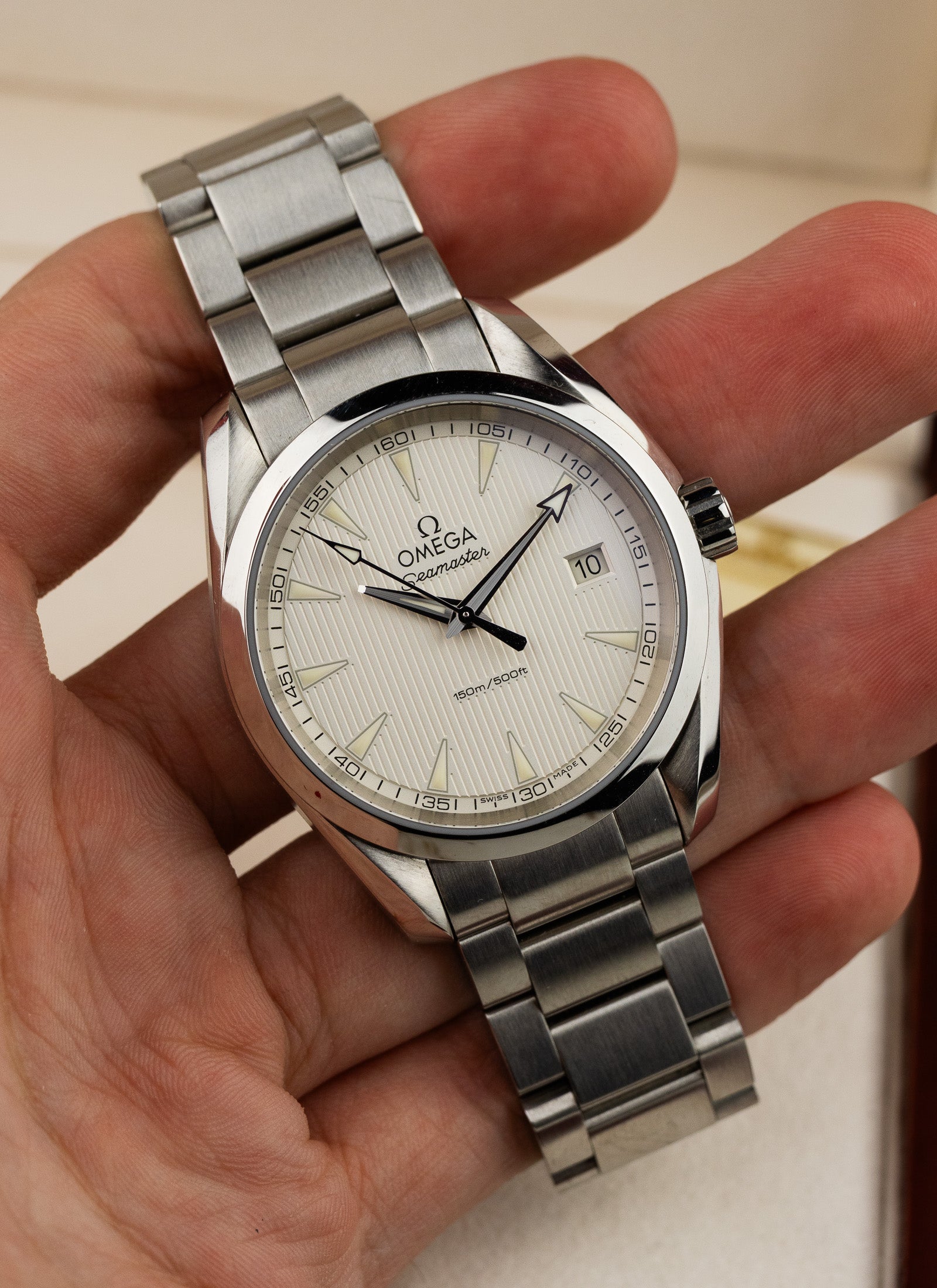 2014 Omega Seamaster Aqua Terra UNWORN 231.10.39.60.02.001 cal. 4564 Full Set