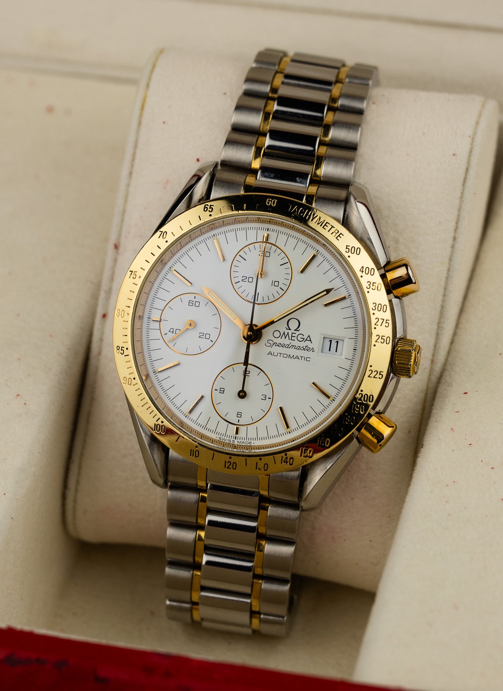 2000s Omega Speedmaster Date Bicolor 3311.20 Box