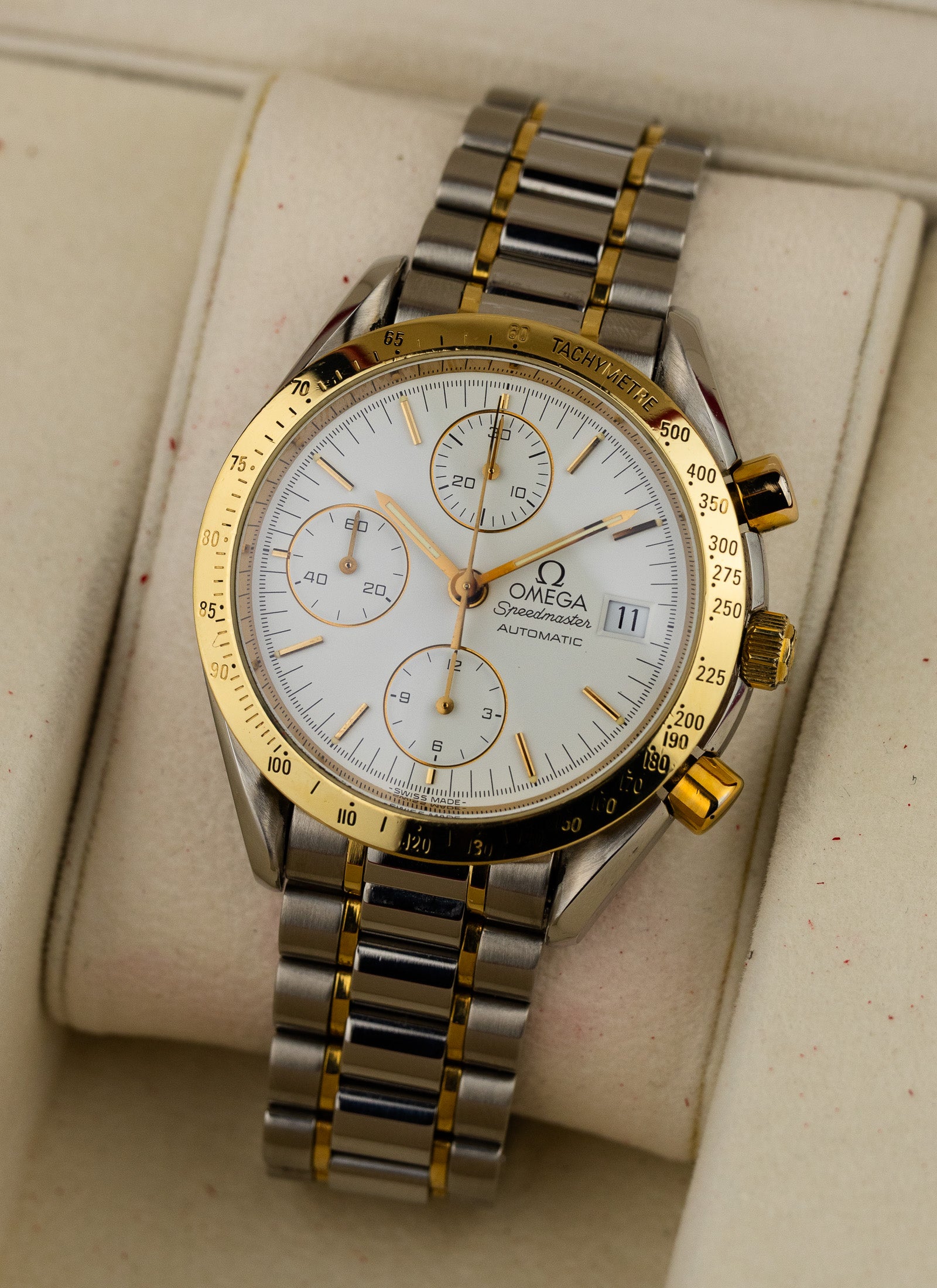 2000s Omega Speedmaster Date Bicolor 3311.20 Box