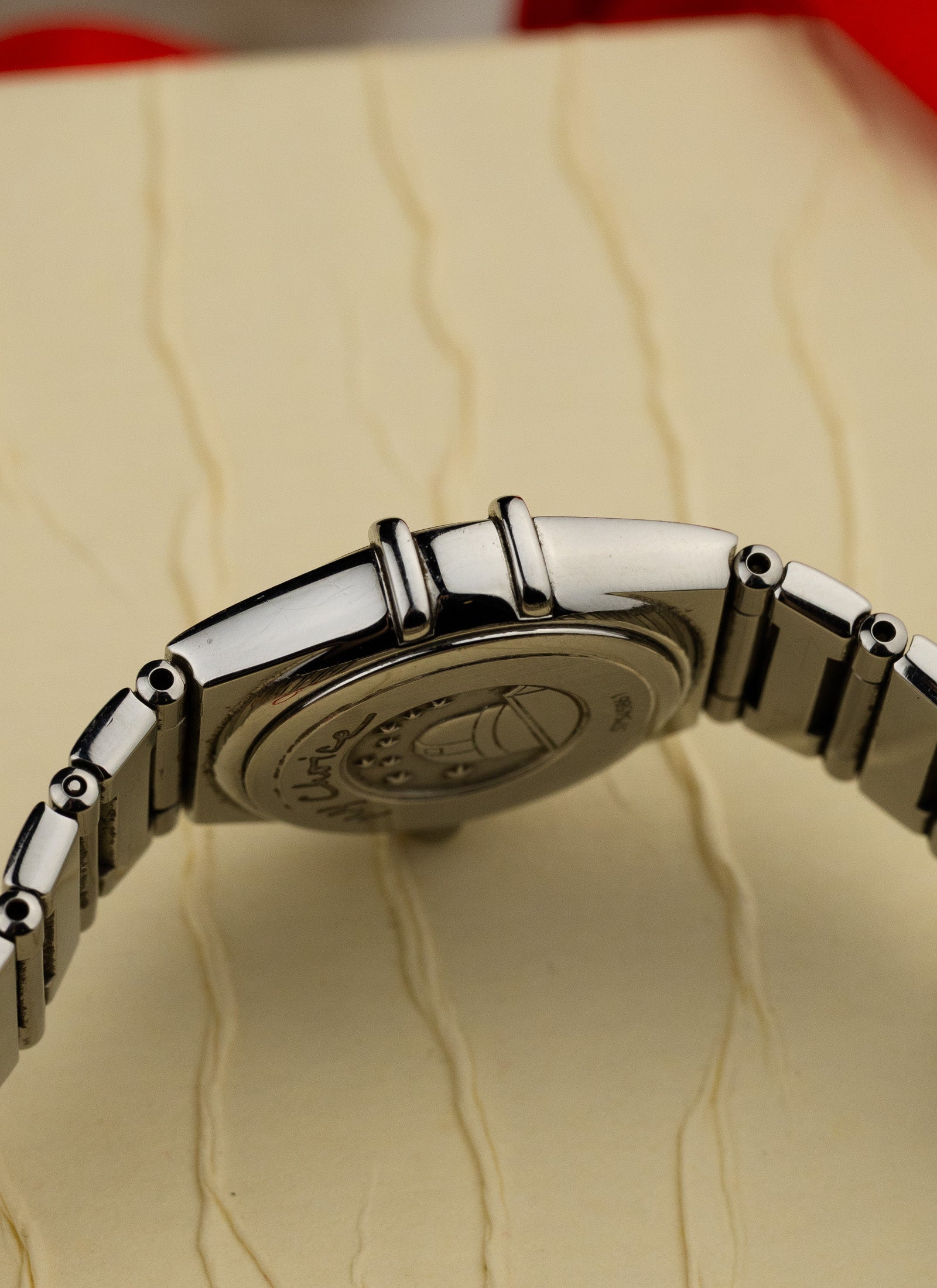 1998 Lady Omega Constellation My Choice Pink Dial 1561.61 Full Set