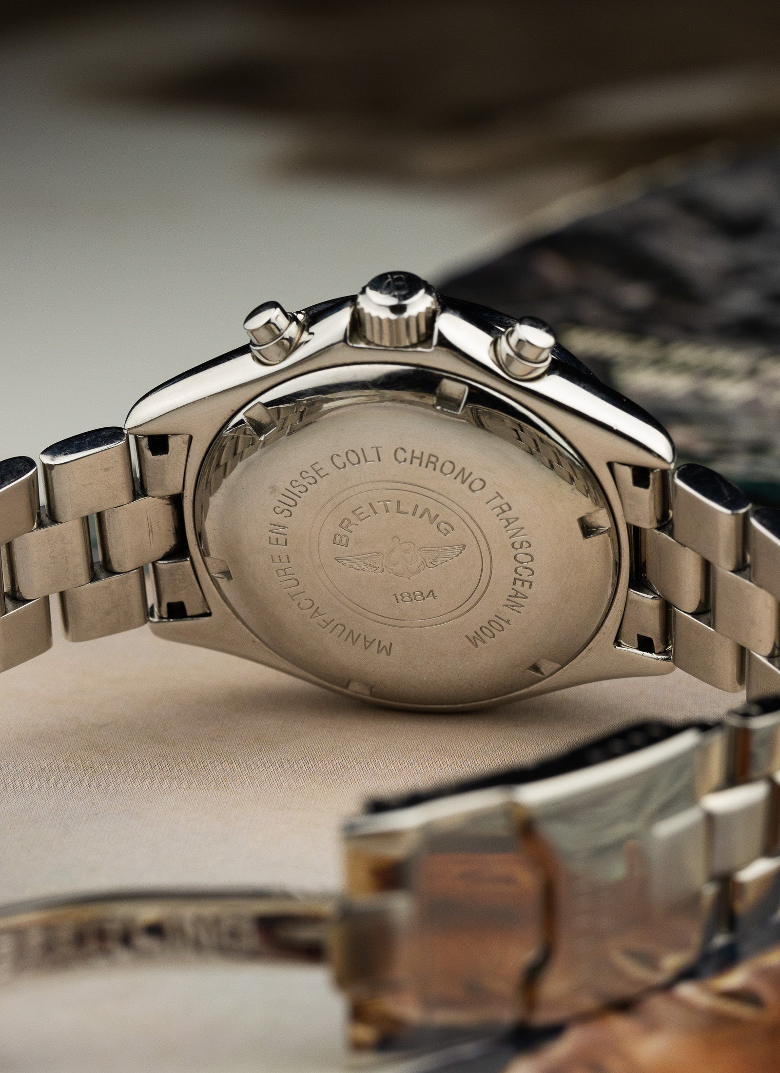 2000s Breitling Transocean Chronograph A53040.1