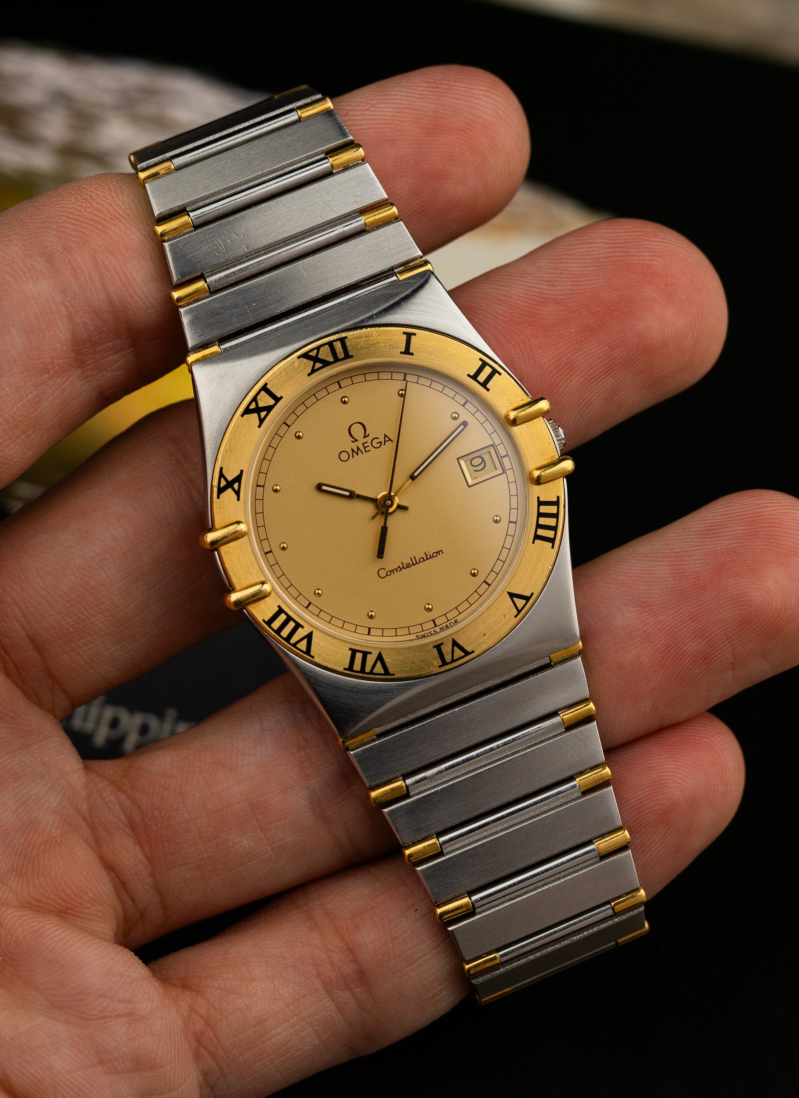 1989 Omega Constellation Manhattan Bicolor 396.1070 cal. 1441