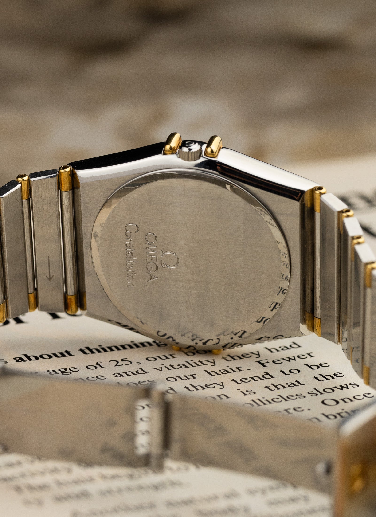 1989 Omega Constellation Manhattan Bicolor 396.1070 cal. 1441