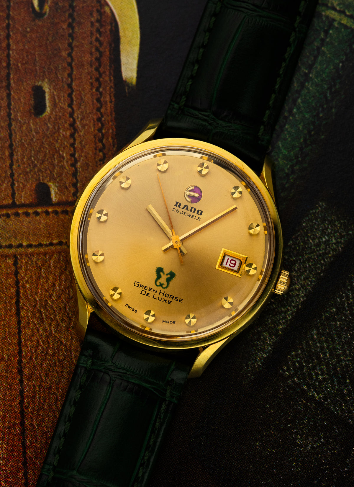 1960s Rado Green Horse De Luxe 11751 cal. AS 1858 Serviced