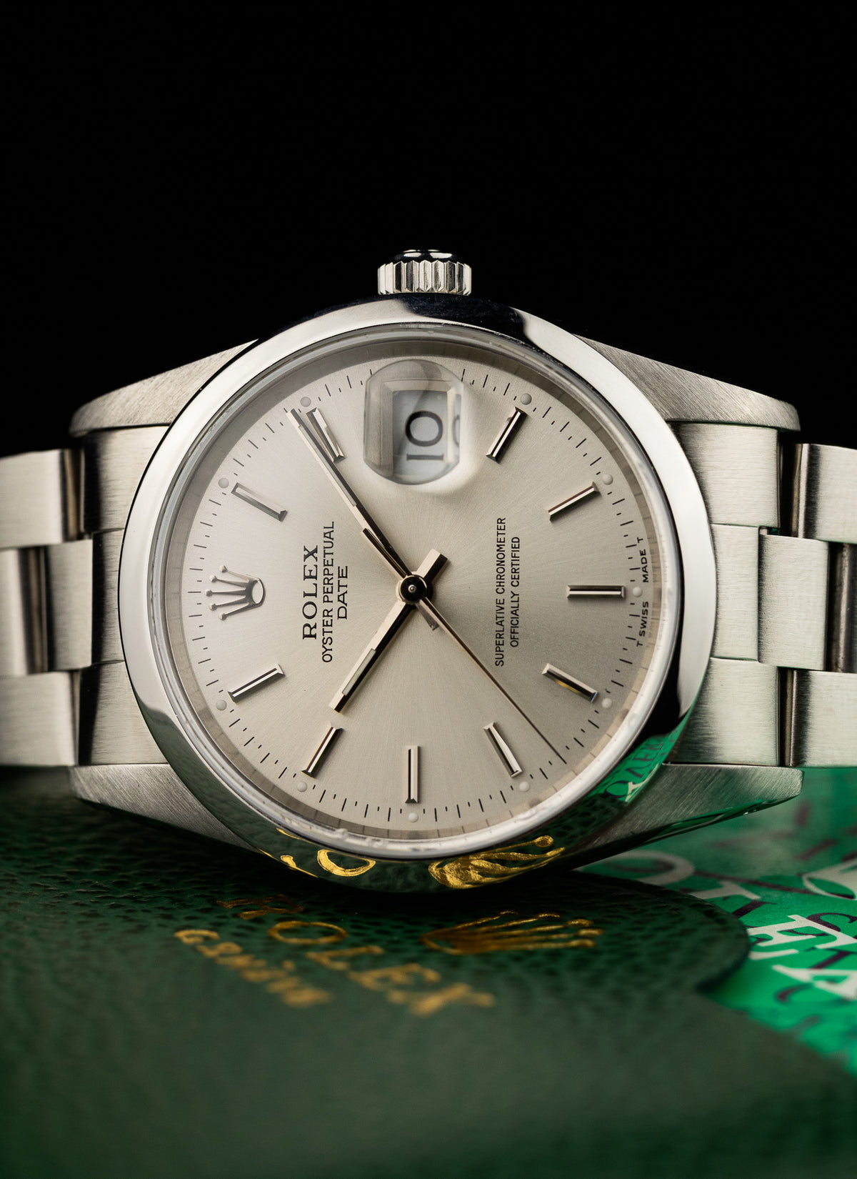 1989 Rolex Oyster Perpetual Date 15200 Box