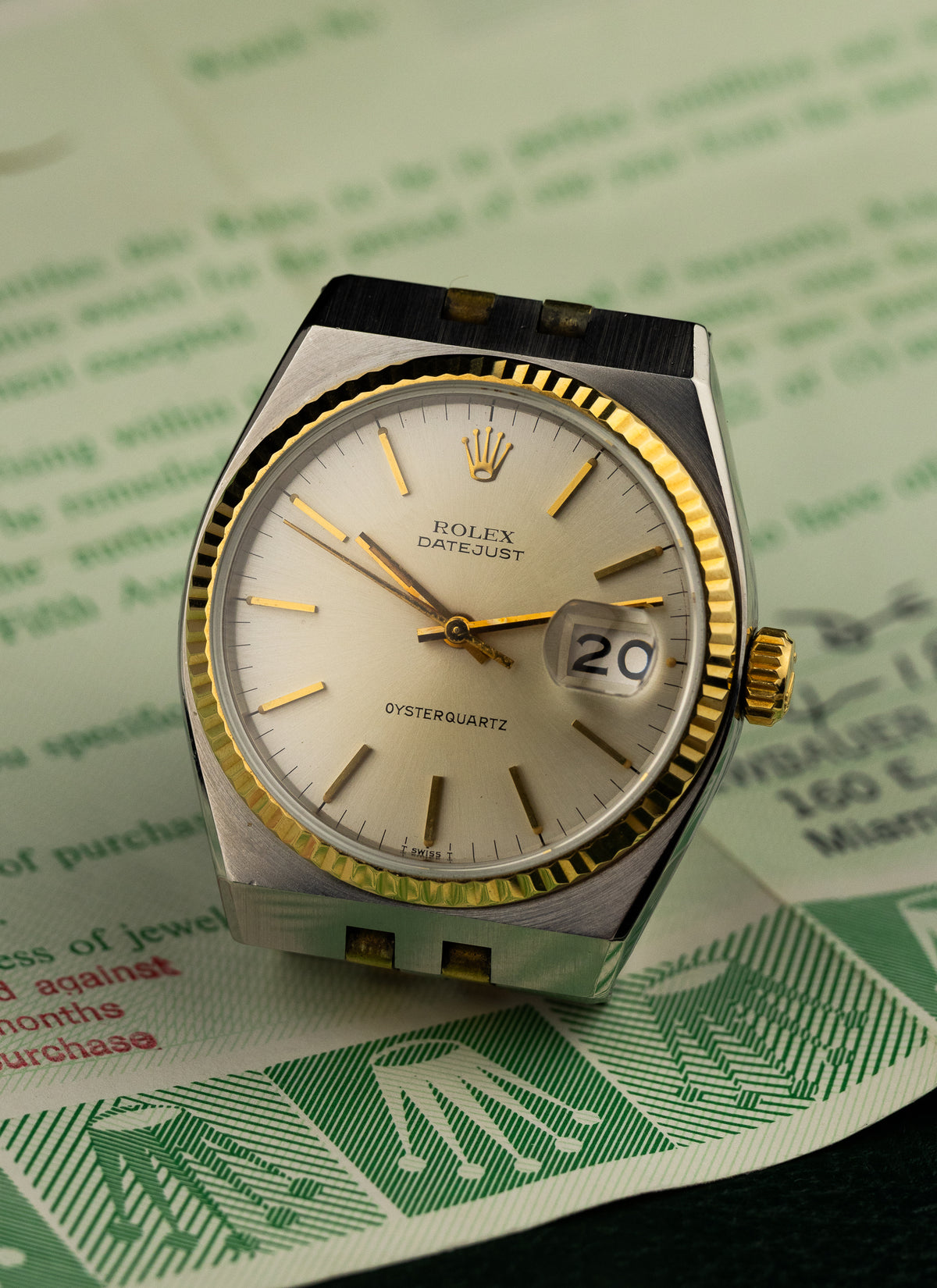 1978 Rolex Datejust OysterQuartz 17013 Full Set