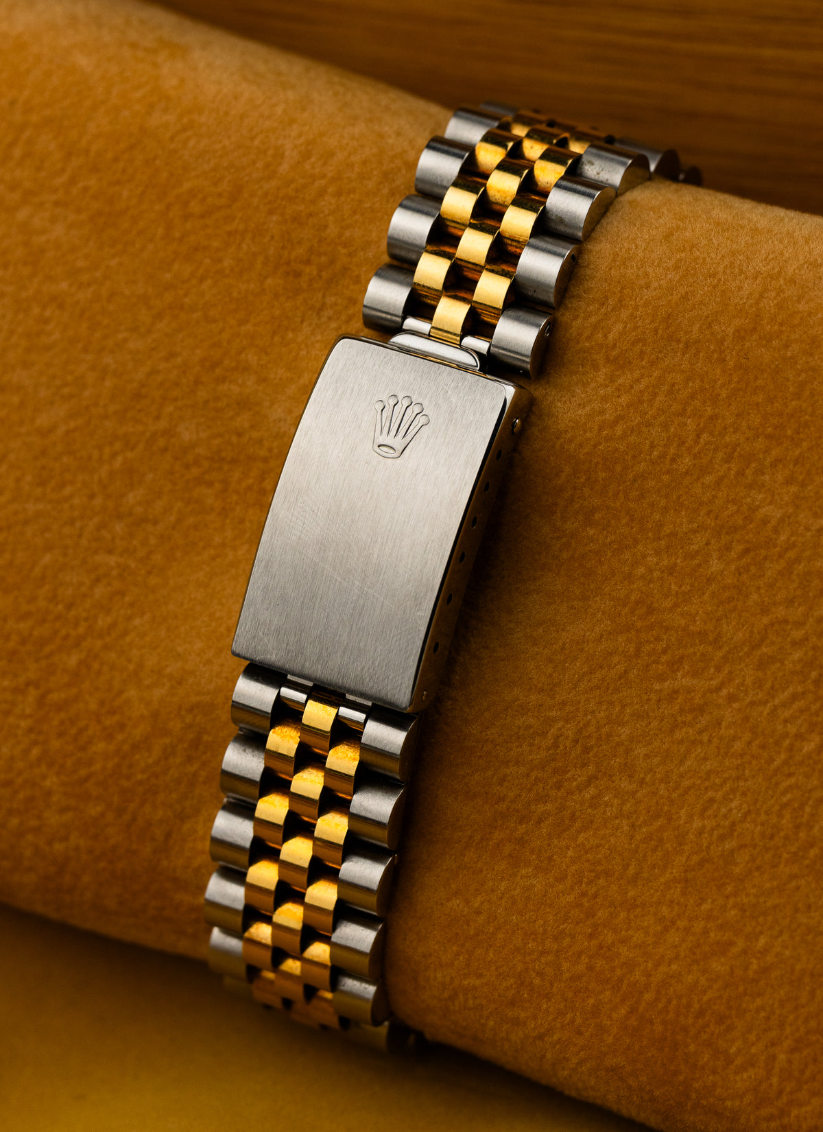 1991 Rolex Datejust Champagne Dial Bicolor 16233 Full Set