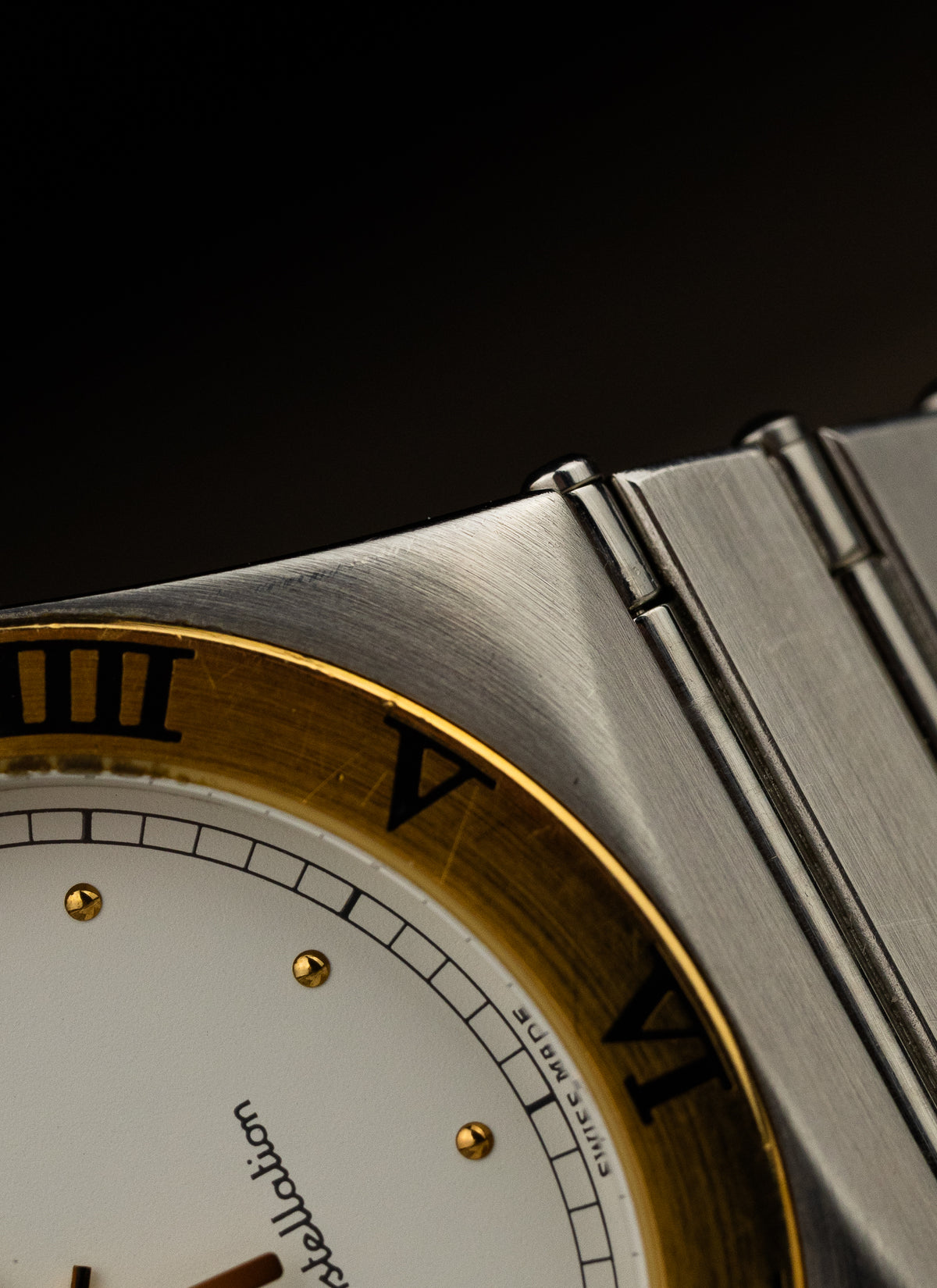 1986 Omega Constellation Manhattan Bicolor 396.1076