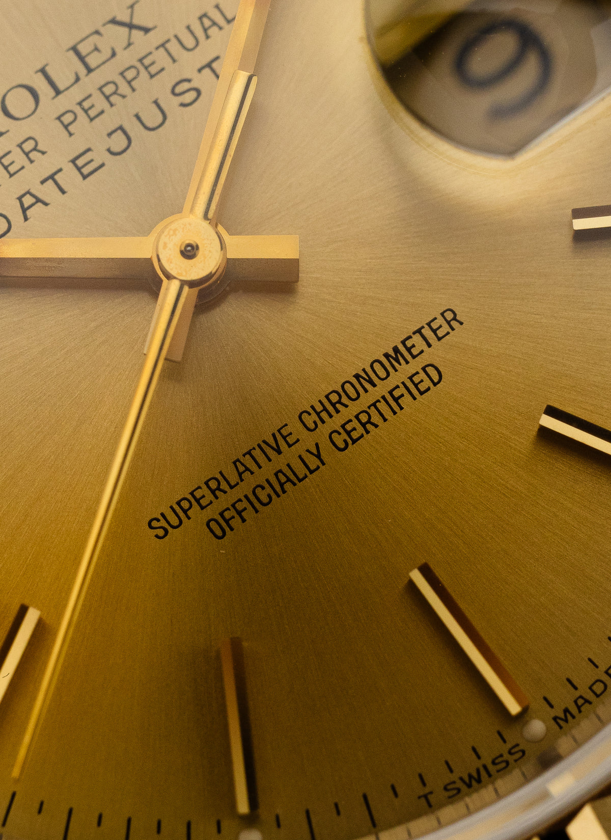 1991 Rolex Datejust Champagne Dial Bicolor 16233 Full Set