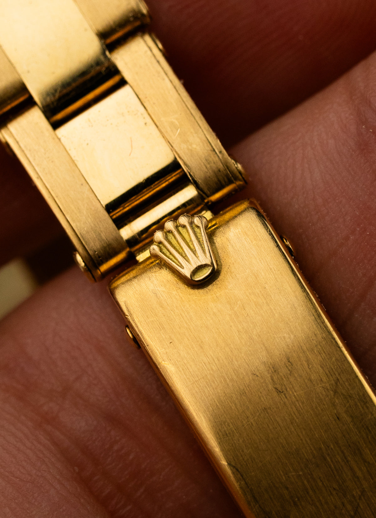 1978 18K Lady Rolex Datejust Buckley Dial 6917 Box