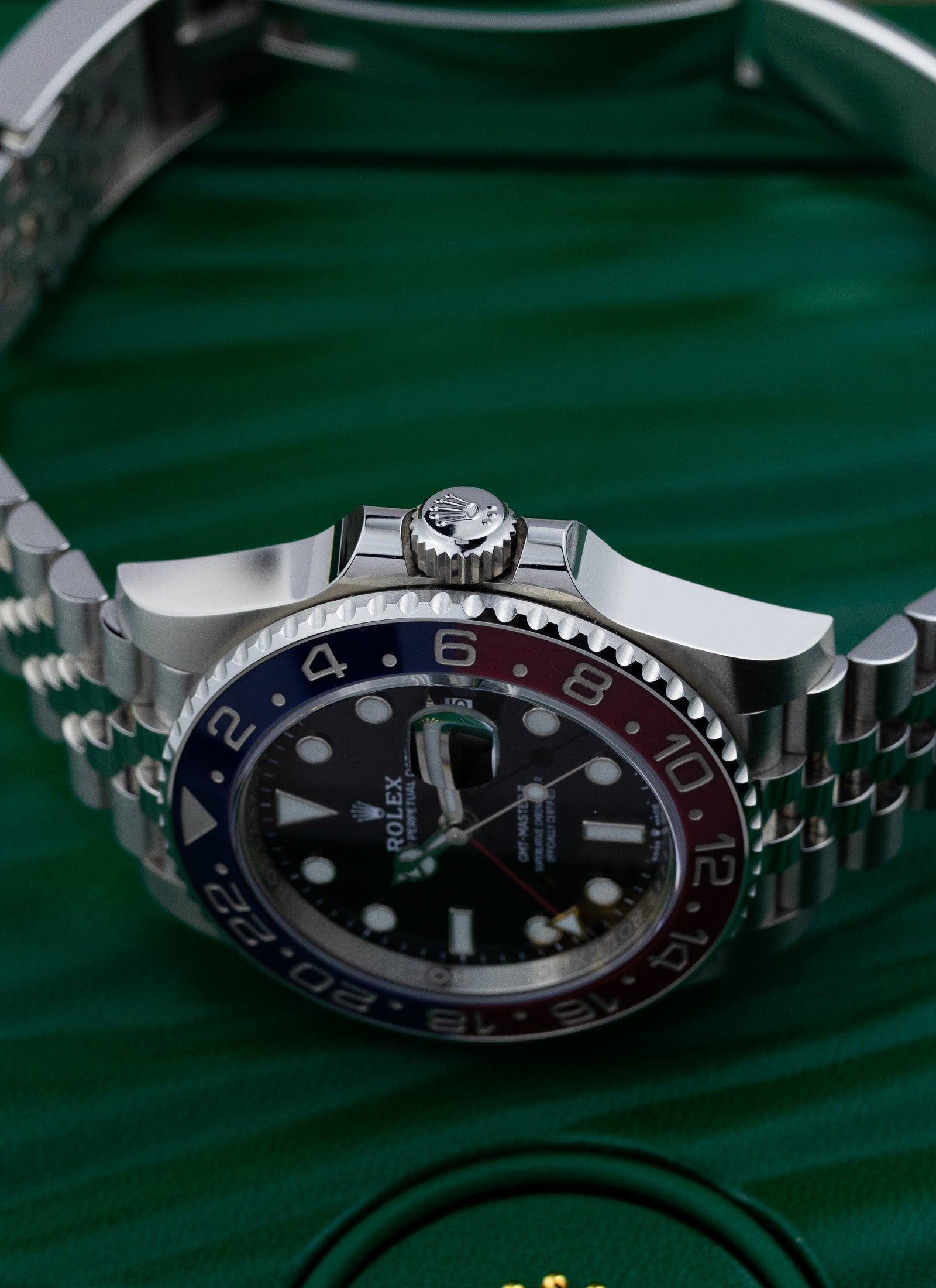 2022 Rolex GMT Master II Pepsi Jubilee 12610BLRO Full Set