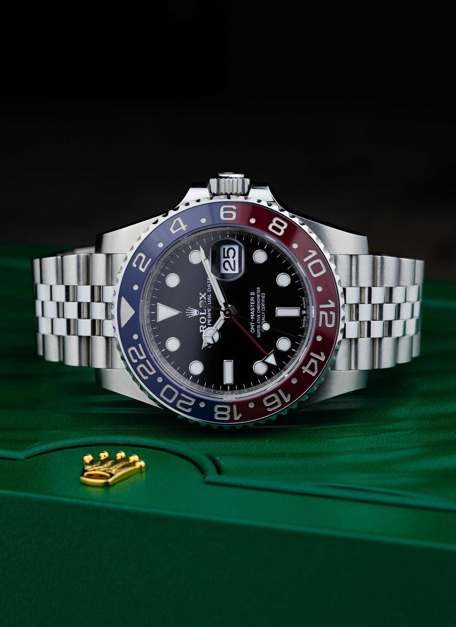 2022 Rolex GMT Master II Pepsi Jubilee 12610BLRO Full Set