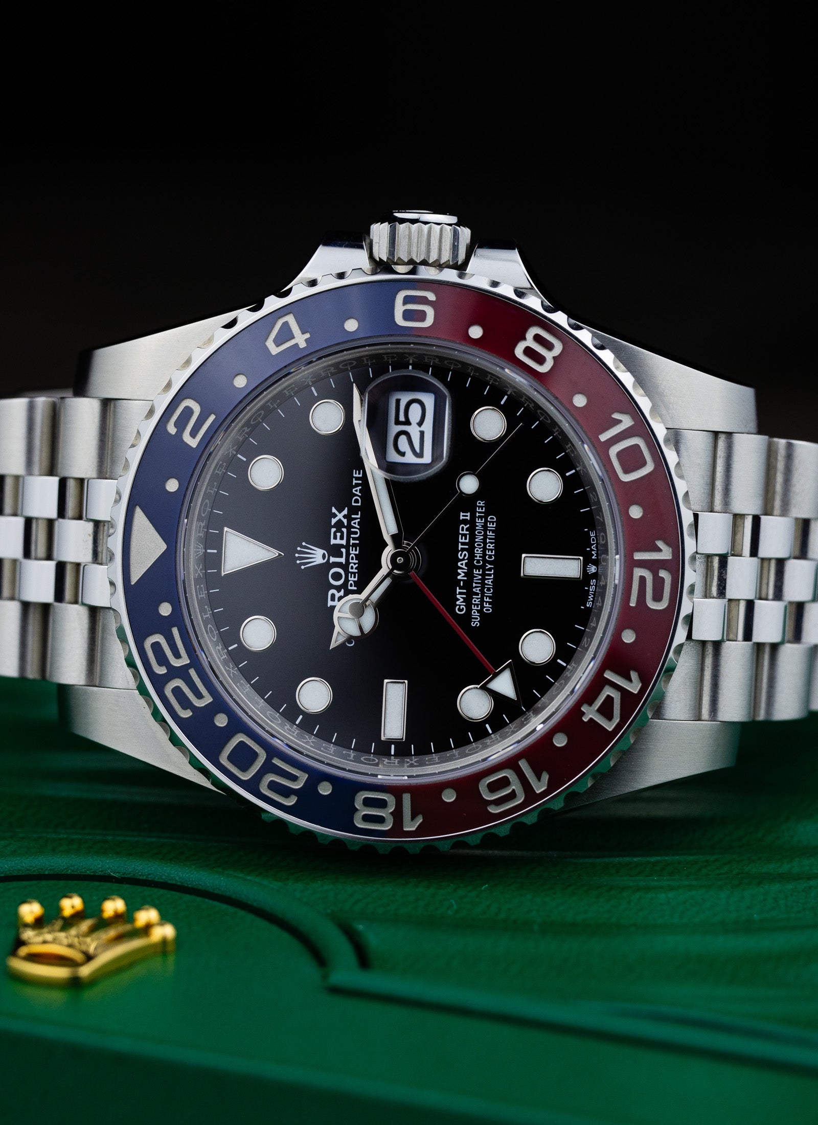 2022 Rolex GMT Master II Pepsi Jubilee 12610BLRO Full Set
