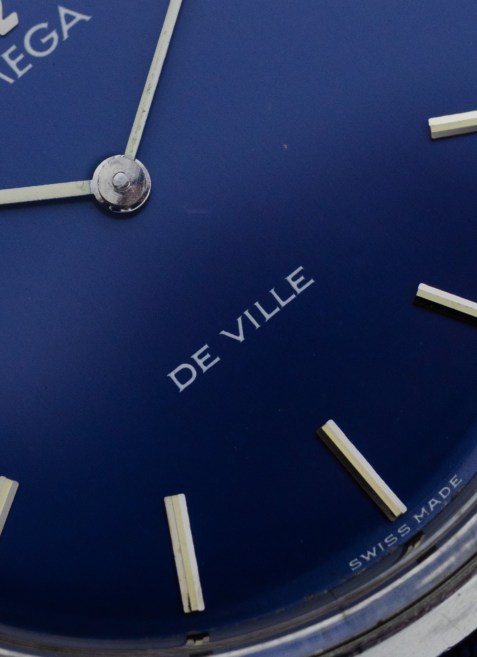1973 Omega De Ville Navy Dial 115.0001 cal. 625 Serviced