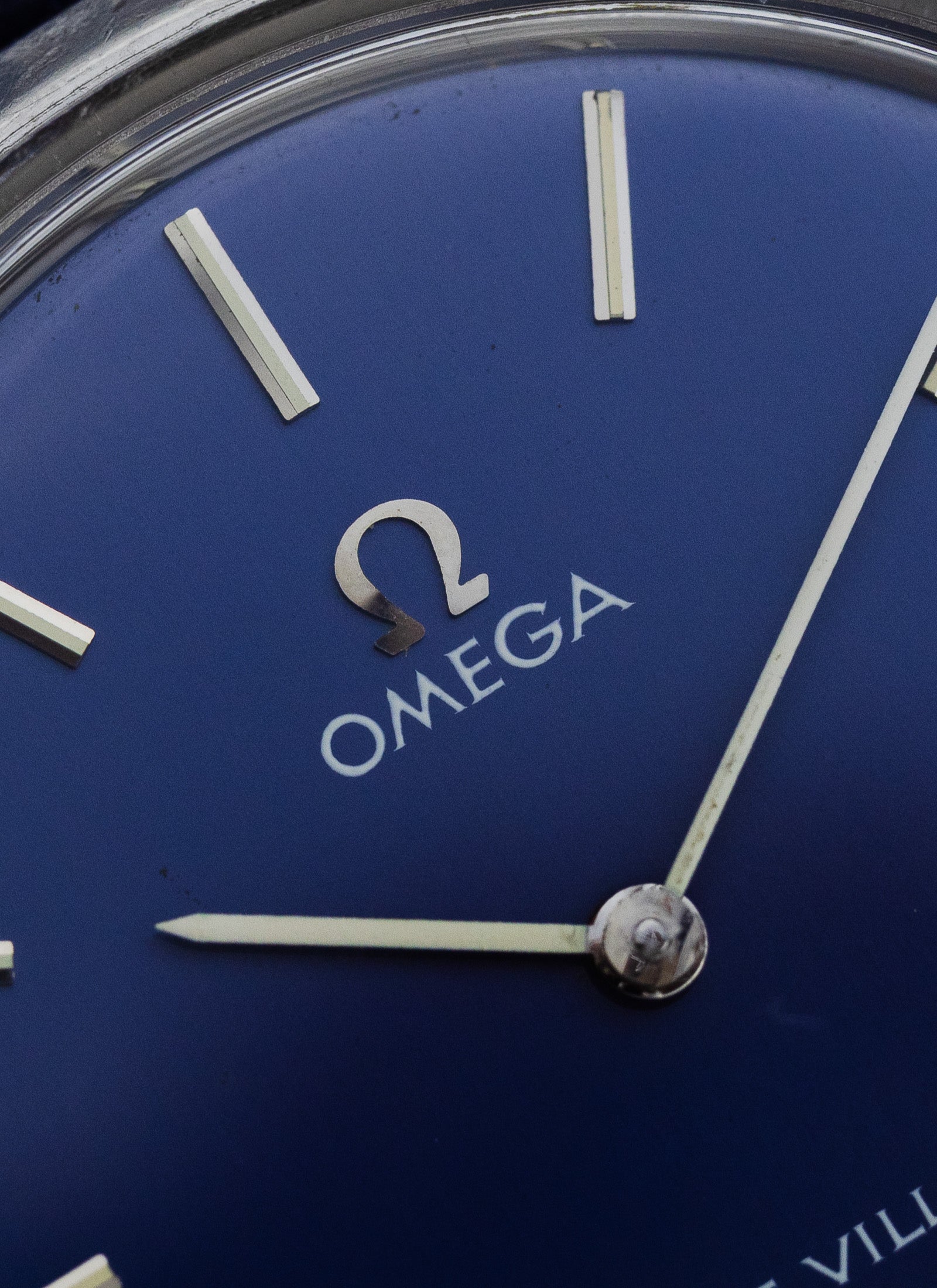 1973 Omega De Ville Navy Dial 115.0001 cal. 625 Serviced