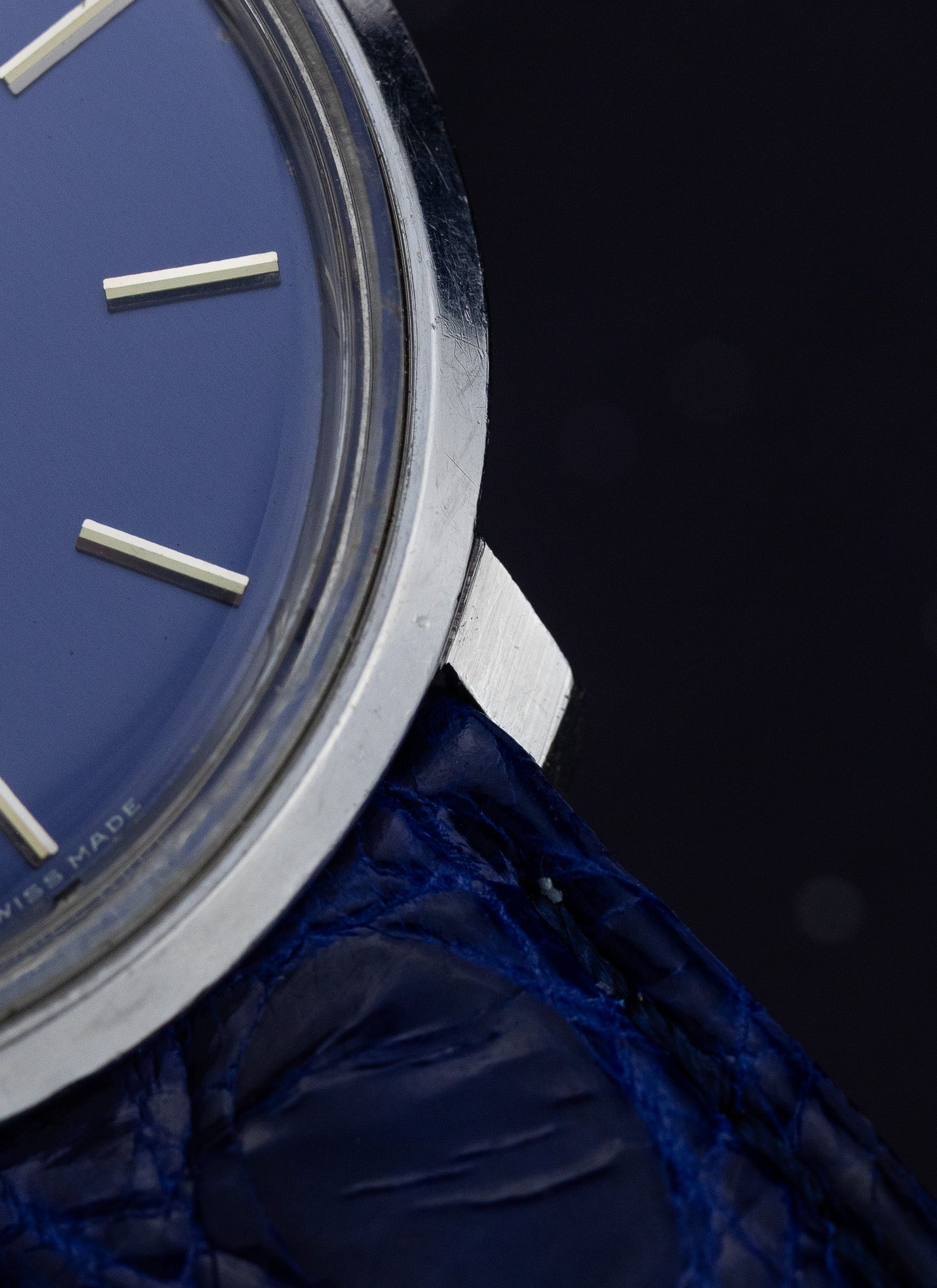 1973 Omega De Ville Navy Dial 115.0001 cal. 625 Serviced