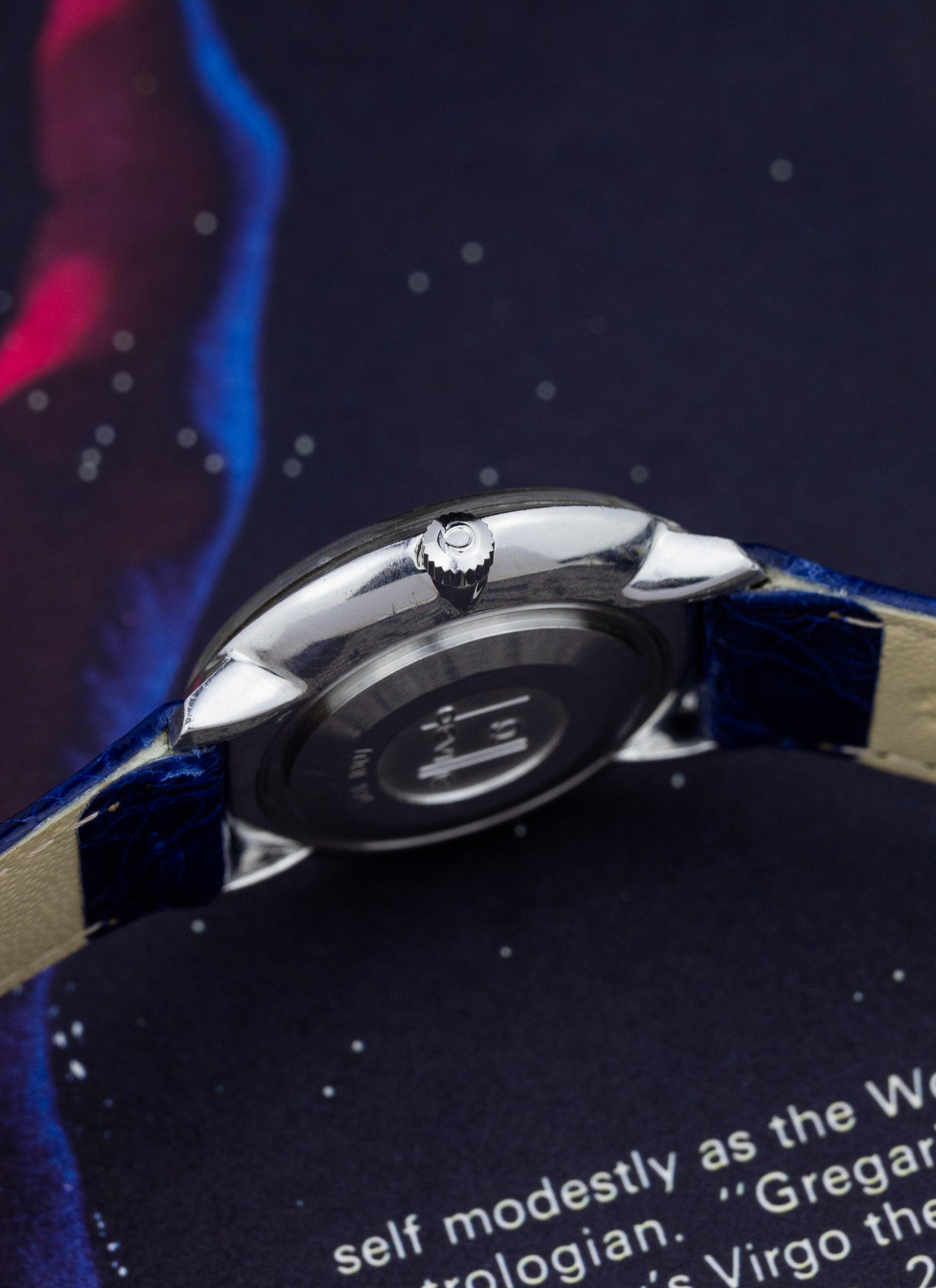 1973 Omega De Ville Navy Dial 115.0001 cal. 625 Serviced