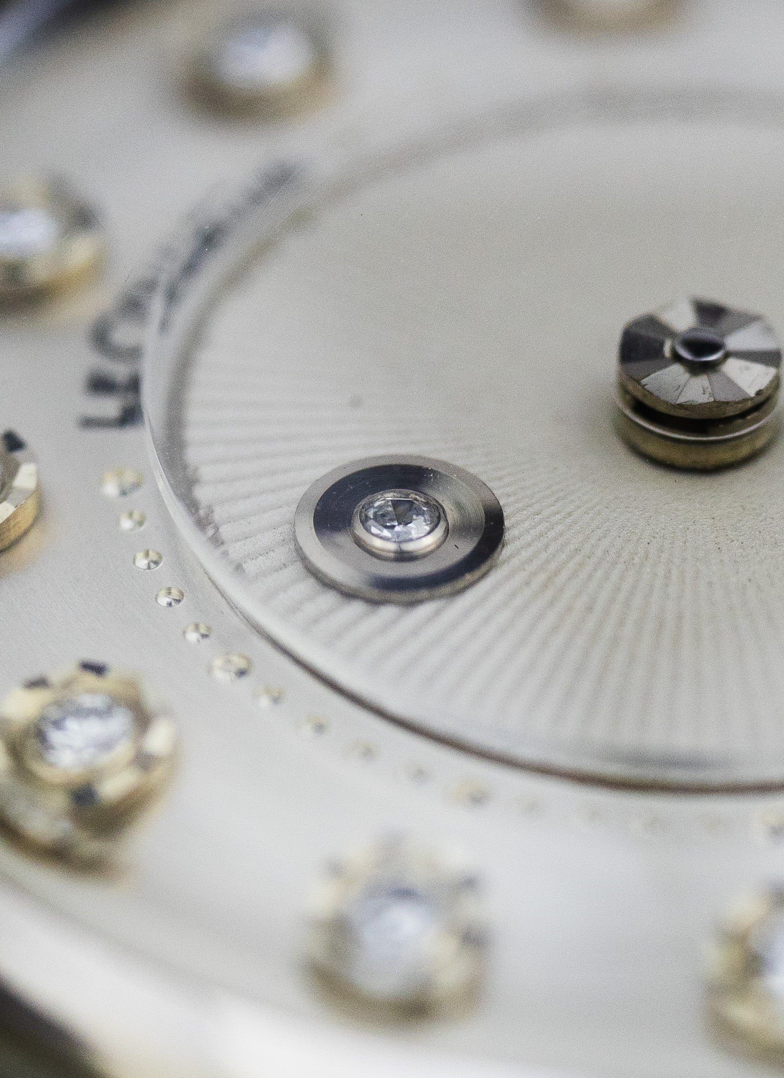 1960s 14K Jaeger LeCoultre Mystery Diamonds Dial cal. K480/CW Serviced