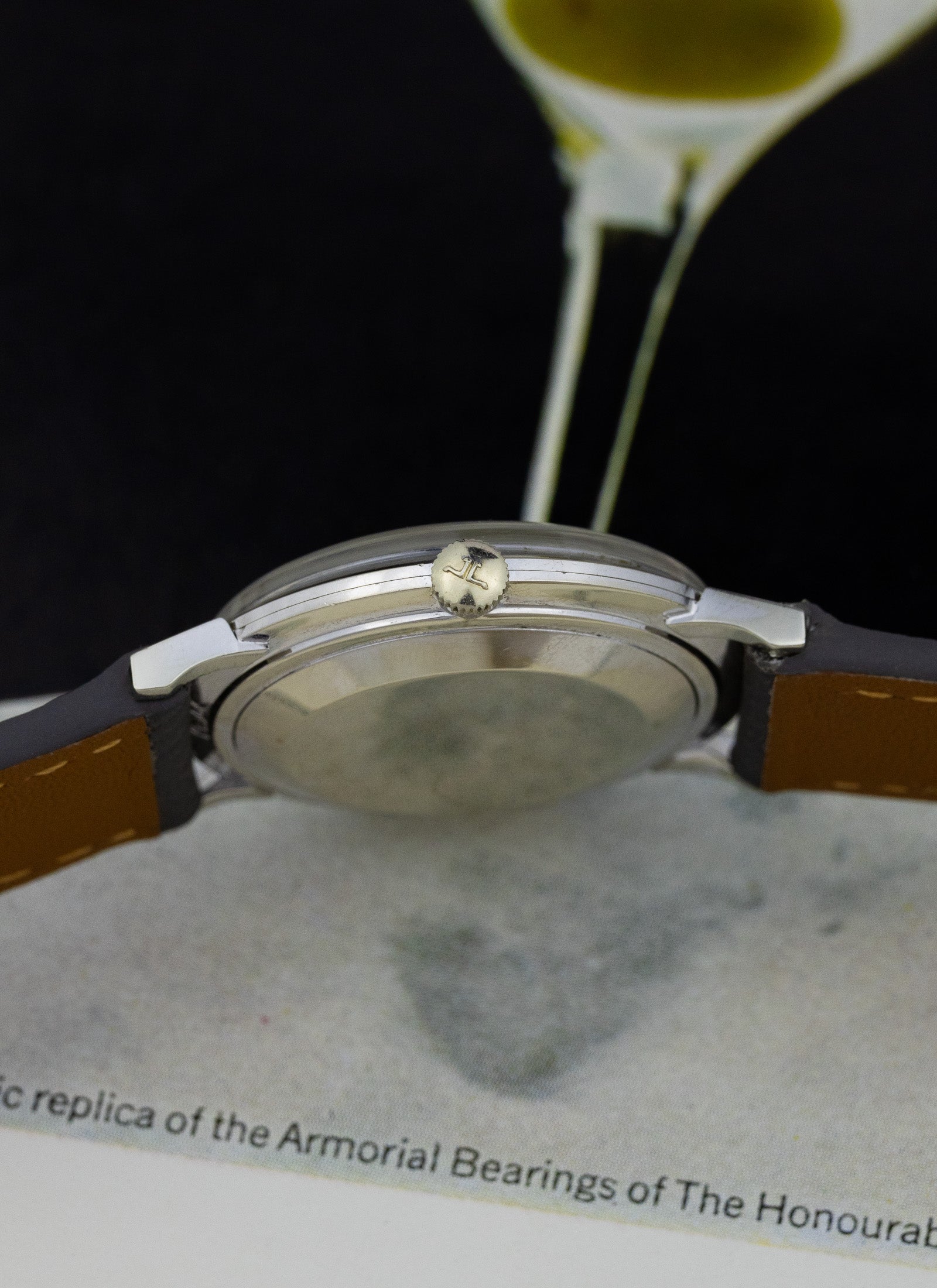 1960s 14K Jaeger LeCoultre Mystery Diamonds Dial cal. K480/CW Serviced
