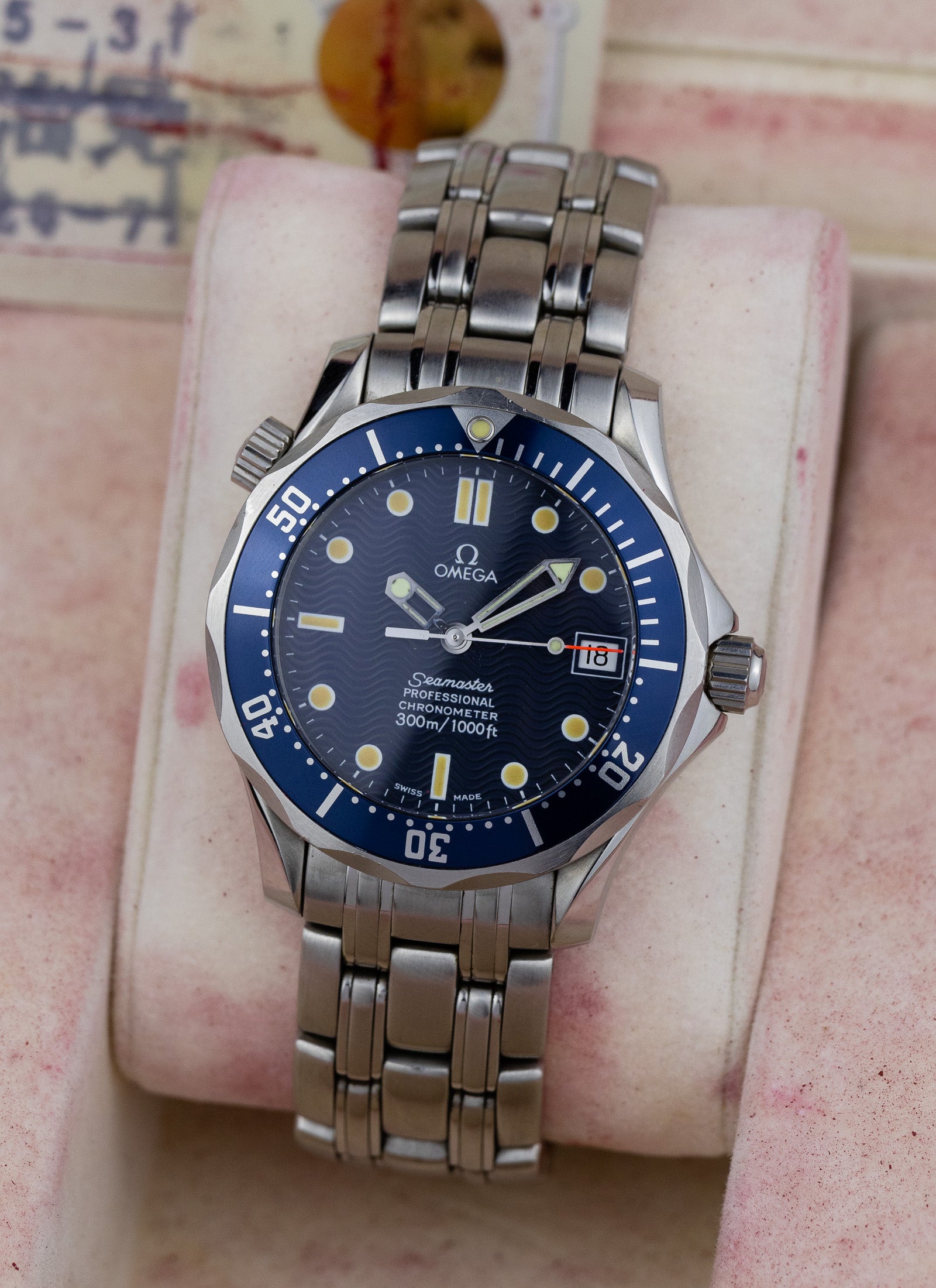 1999 Omega Seamaster Professional 300m Mid Size 2551.80.00 cal. 1120 Full Set