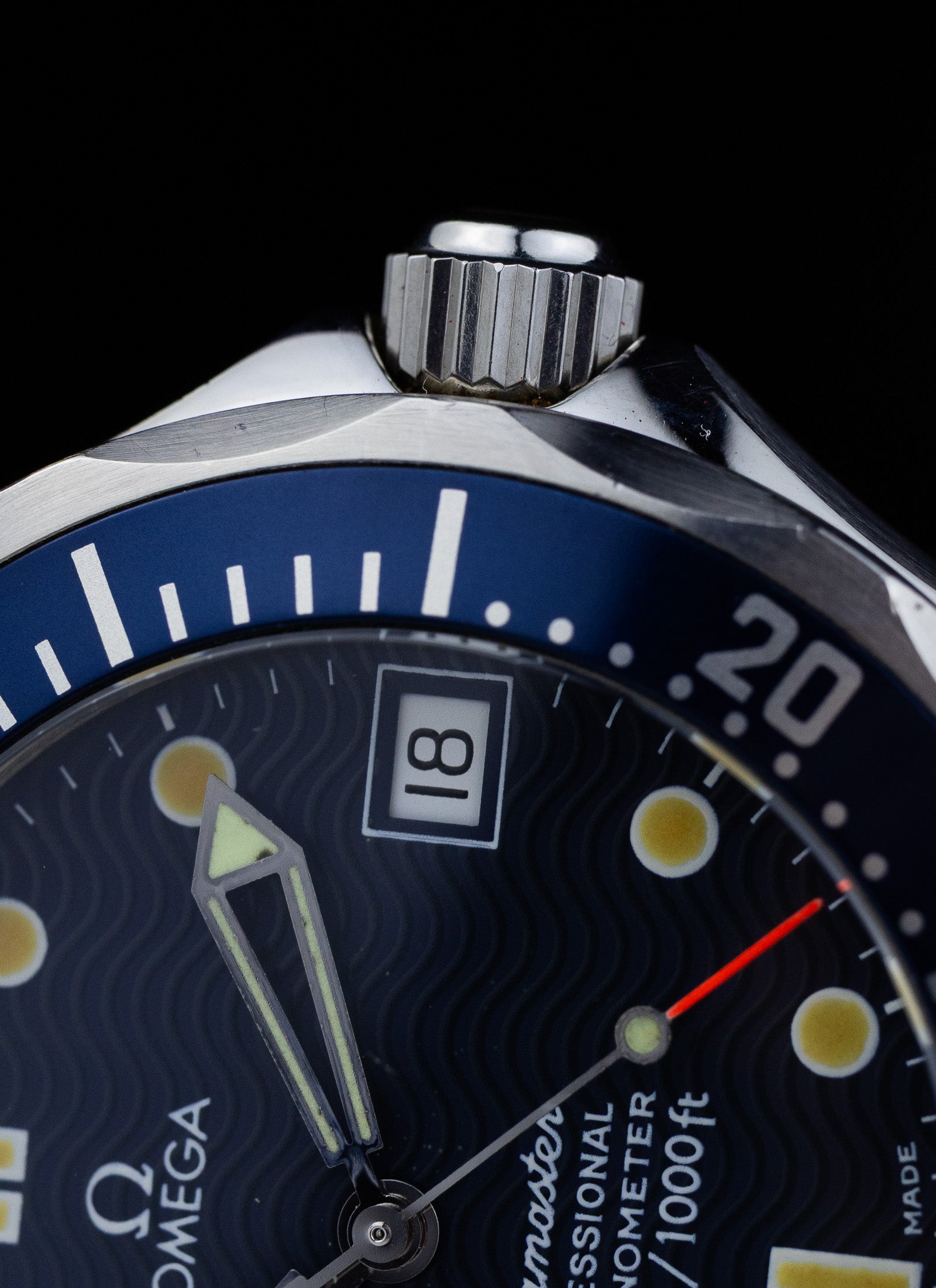 1999 Omega Seamaster Professional 300m Mid Size 2551.80.00 cal. 1120 Full Set