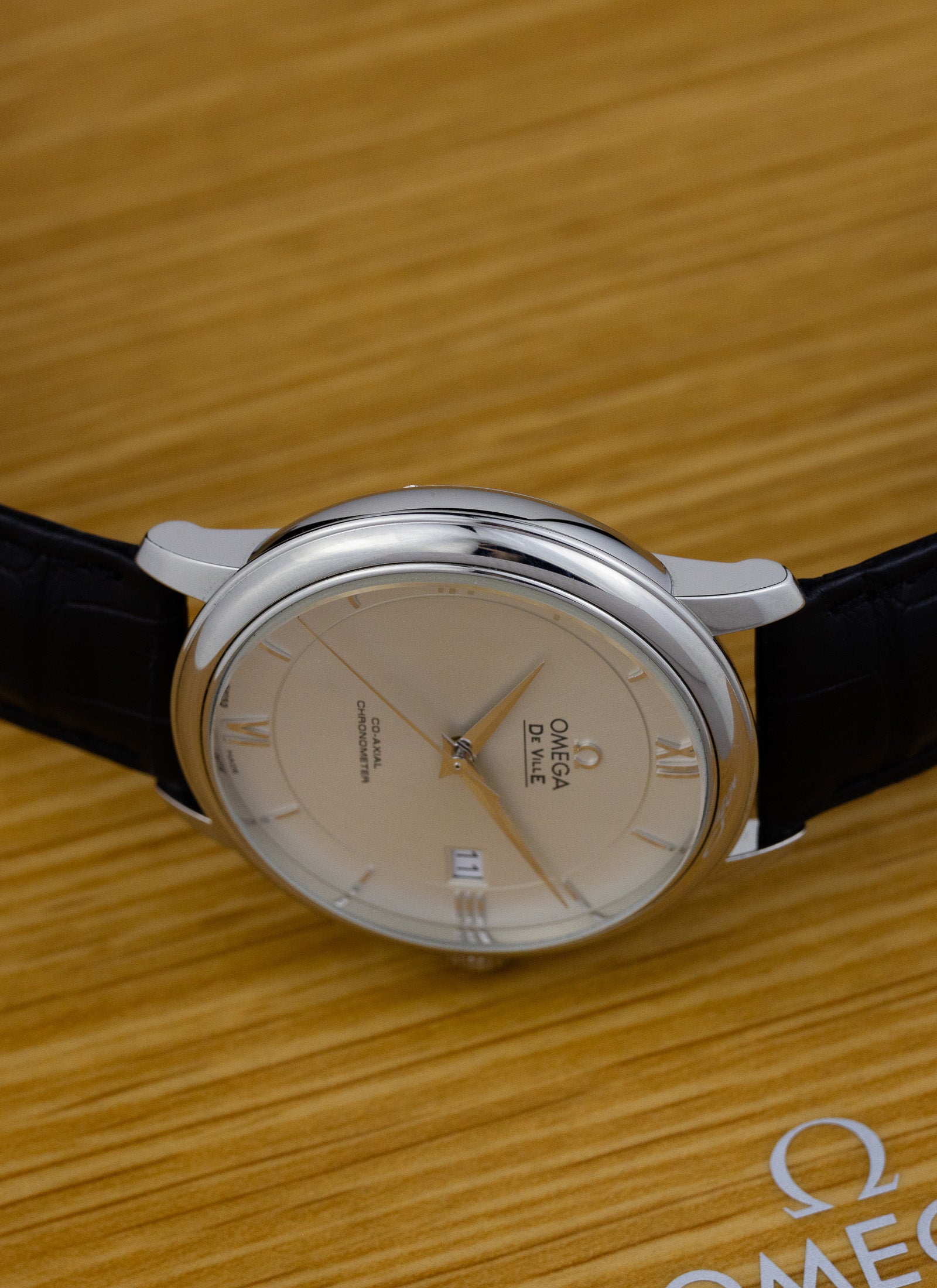 2022 Omega De Ville Prestige 424.13.40.20.02.001 cal. 2500 Serviced Full Set