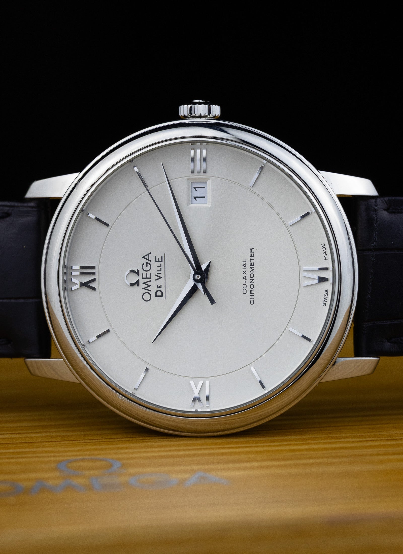 2022 Omega De Ville Prestige 424.13.40.20.02.001 cal. 2500 Serviced Full Set