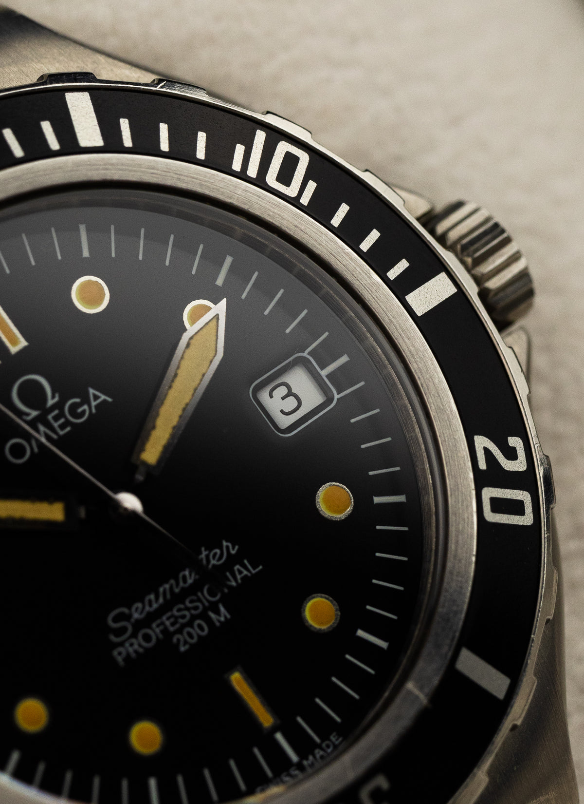 1991 Omega Seamaster 200M Pre-Bond 396.1062 Box