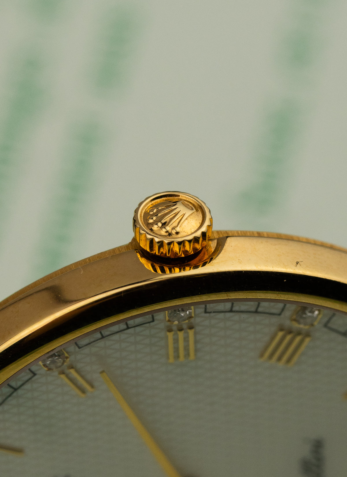 1998 18K Rolex Cellini MOP Diamonds Dial 5112/8 Full Set