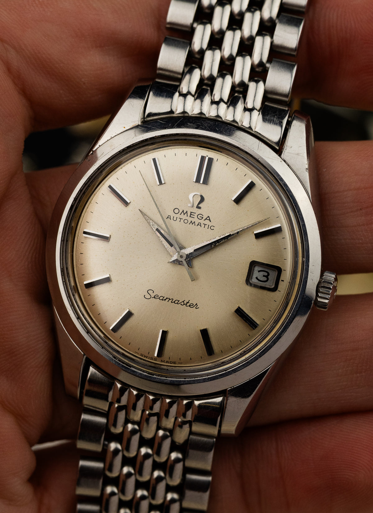 1969 Omega Seamaster BOR Bracelet 166.010 cal. 565 Serviced