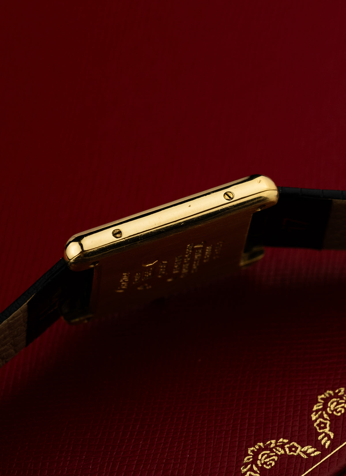 1990s Cartier Must Tank Ivory 6 81006 Box