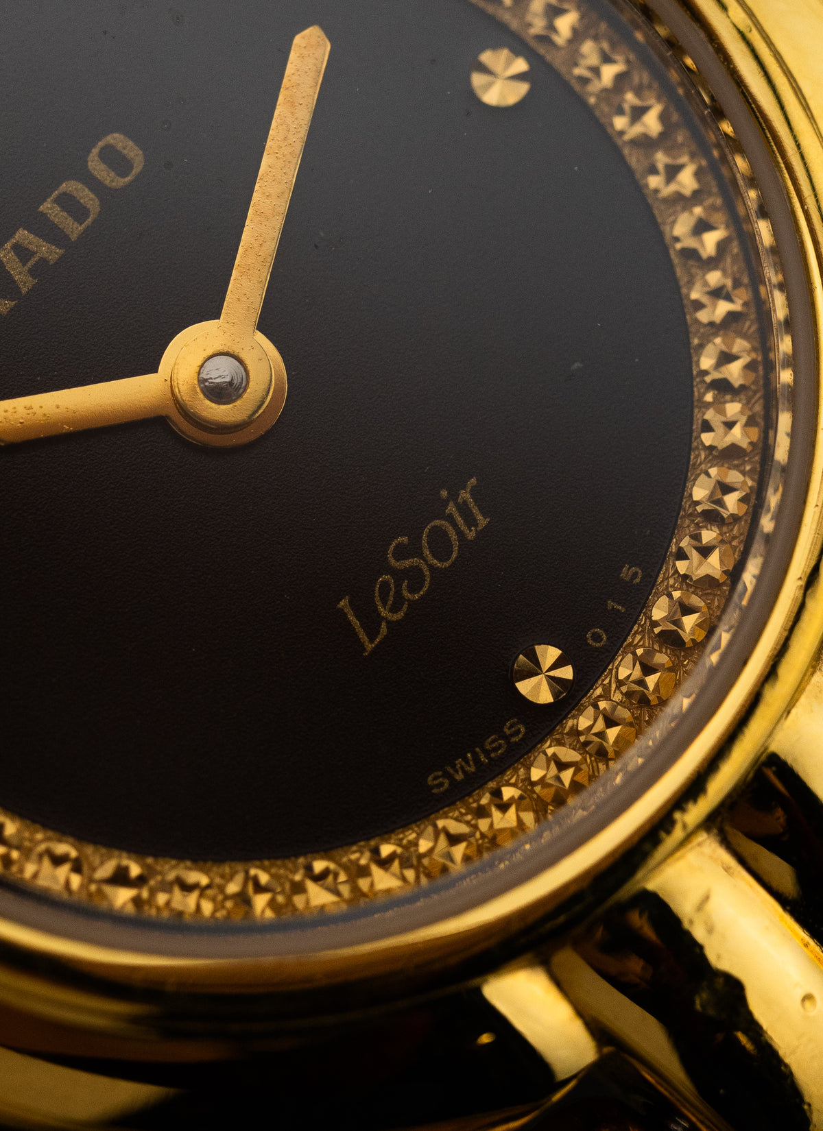 1990s Lady Rado LeSoir Gold Bracelet 204.3633.2