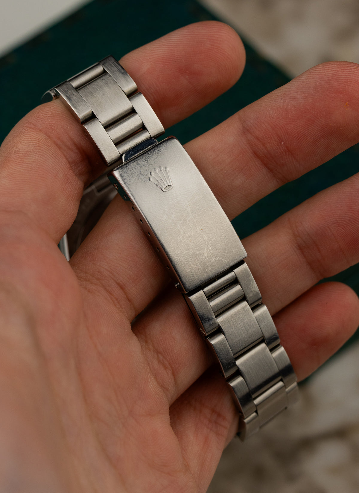 1984 Rolex Oysterdate Precision Black Gilt Dial 6694 cal. 1225 Box
