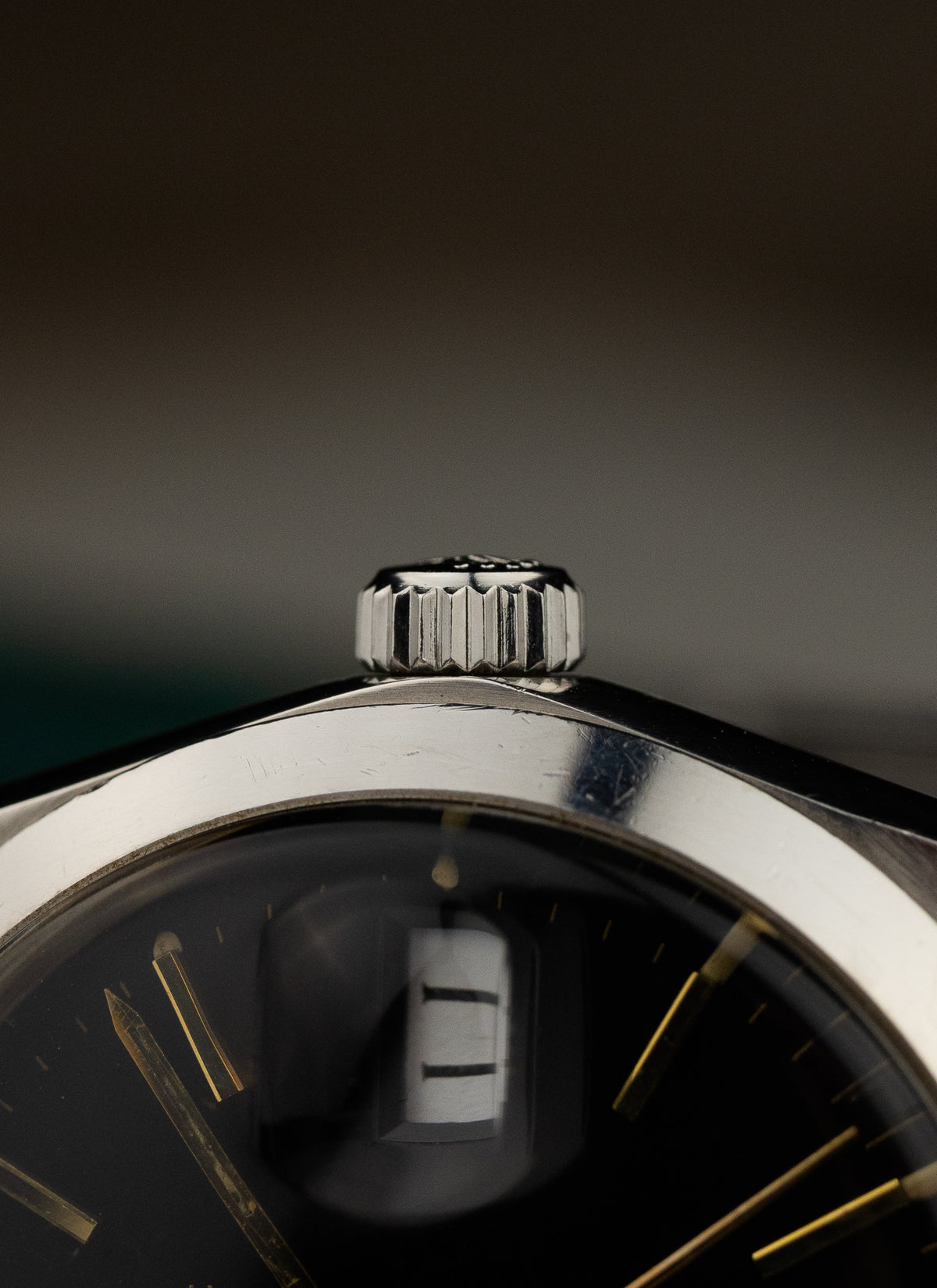 1984 Rolex Oysterdate Precision Black Gilt Dial 6694 cal. 1225 Box