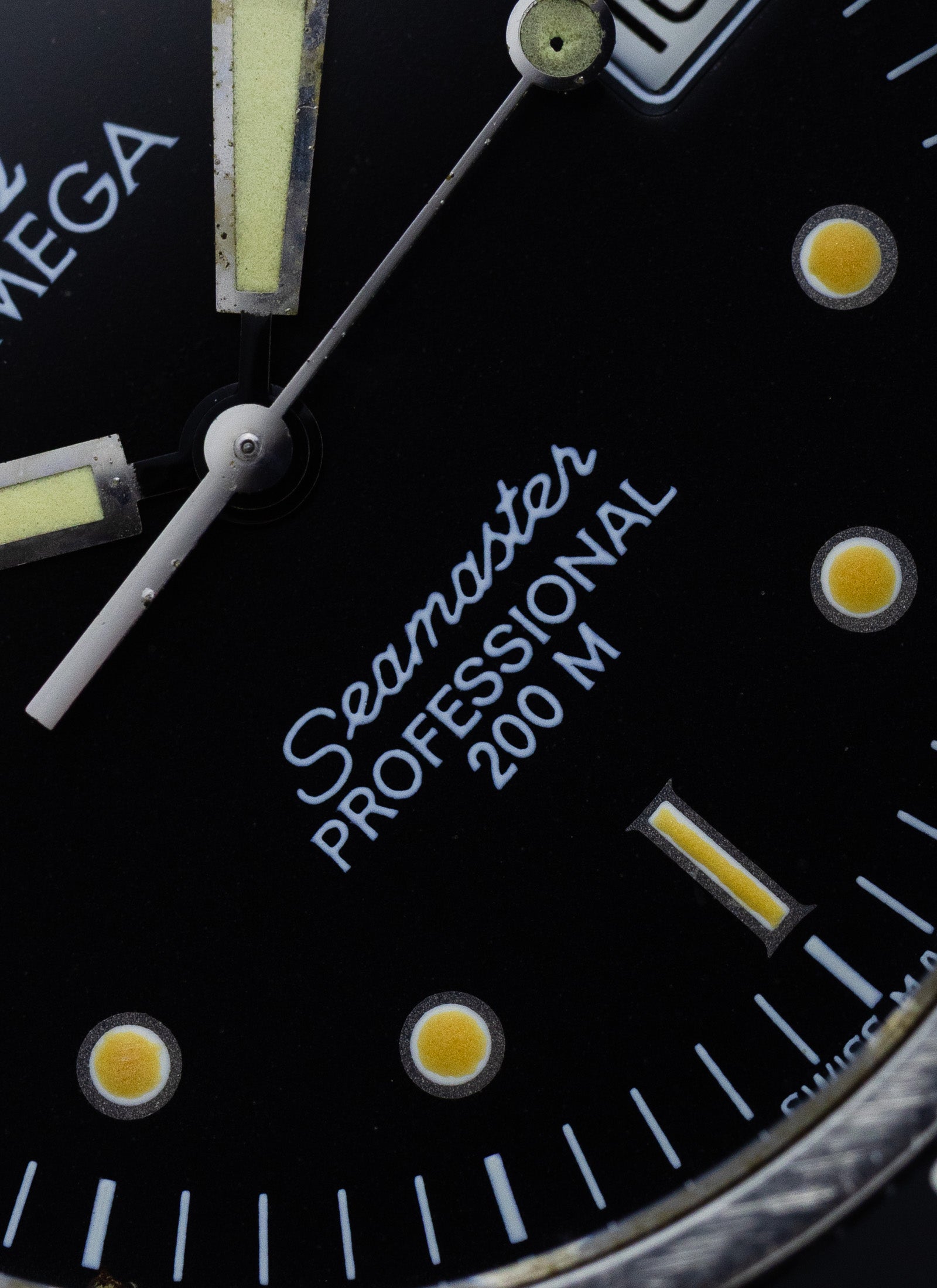 1993 Omega Seamaster 200m Pre Bond 396.1062 Box