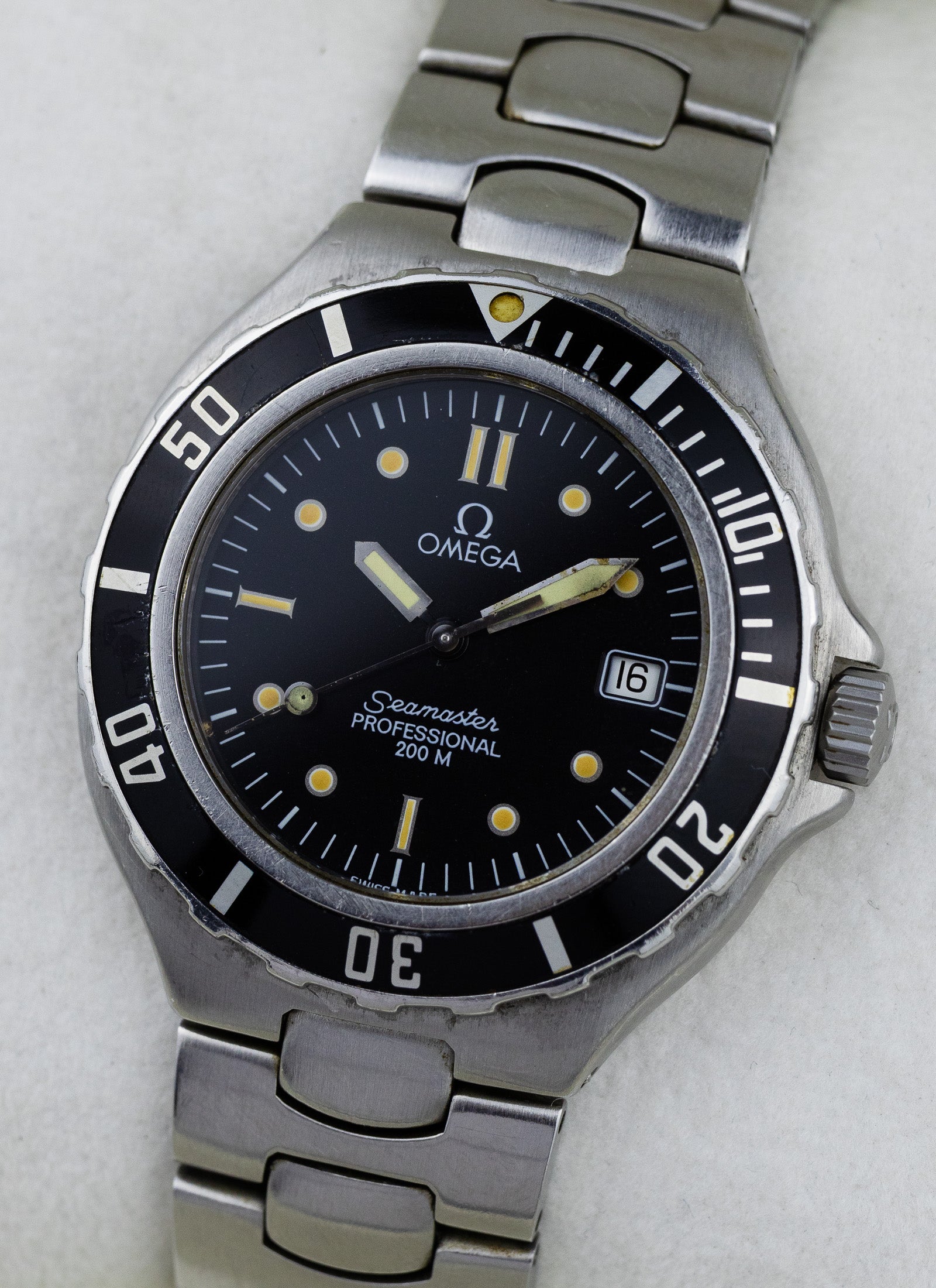 1993 Omega Seamaster 200m Pre Bond 396.1062 Box