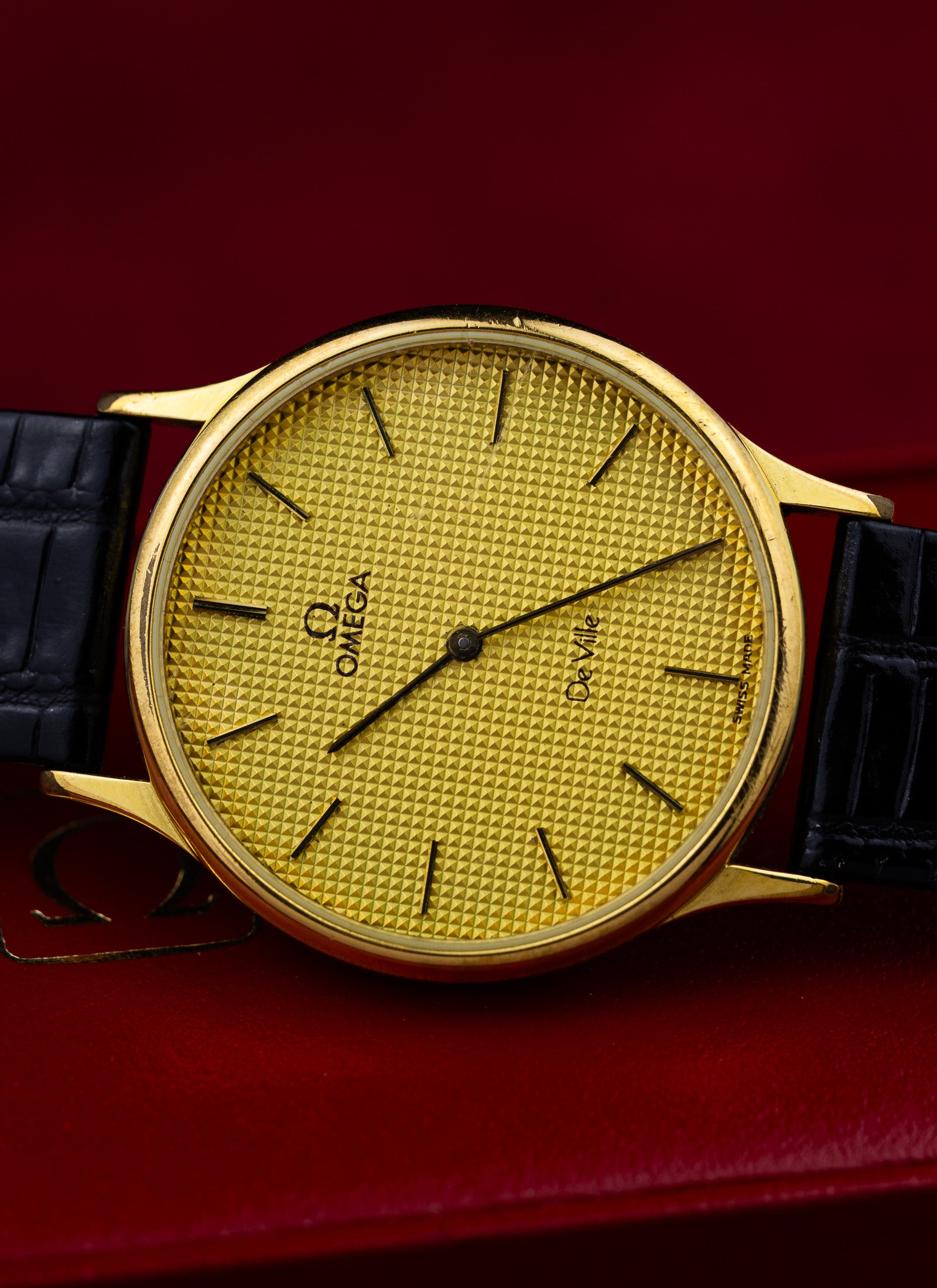 1982 Omega De Ville Hobnail Dial 191.0130.1 cal. 1365 Box