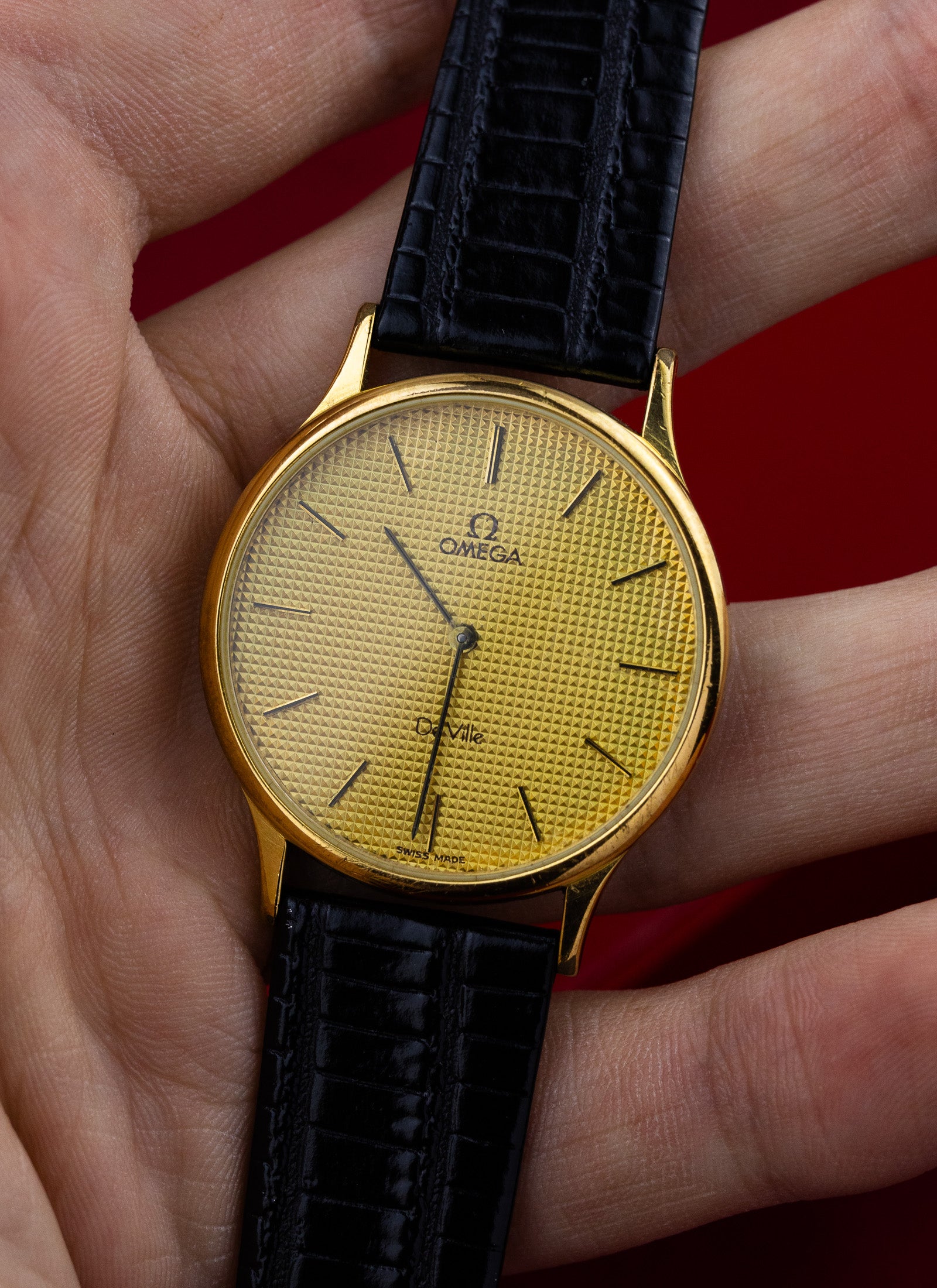 1982 Omega De Ville Hobnail Dial 191.0130.1 cal. 1365 Box