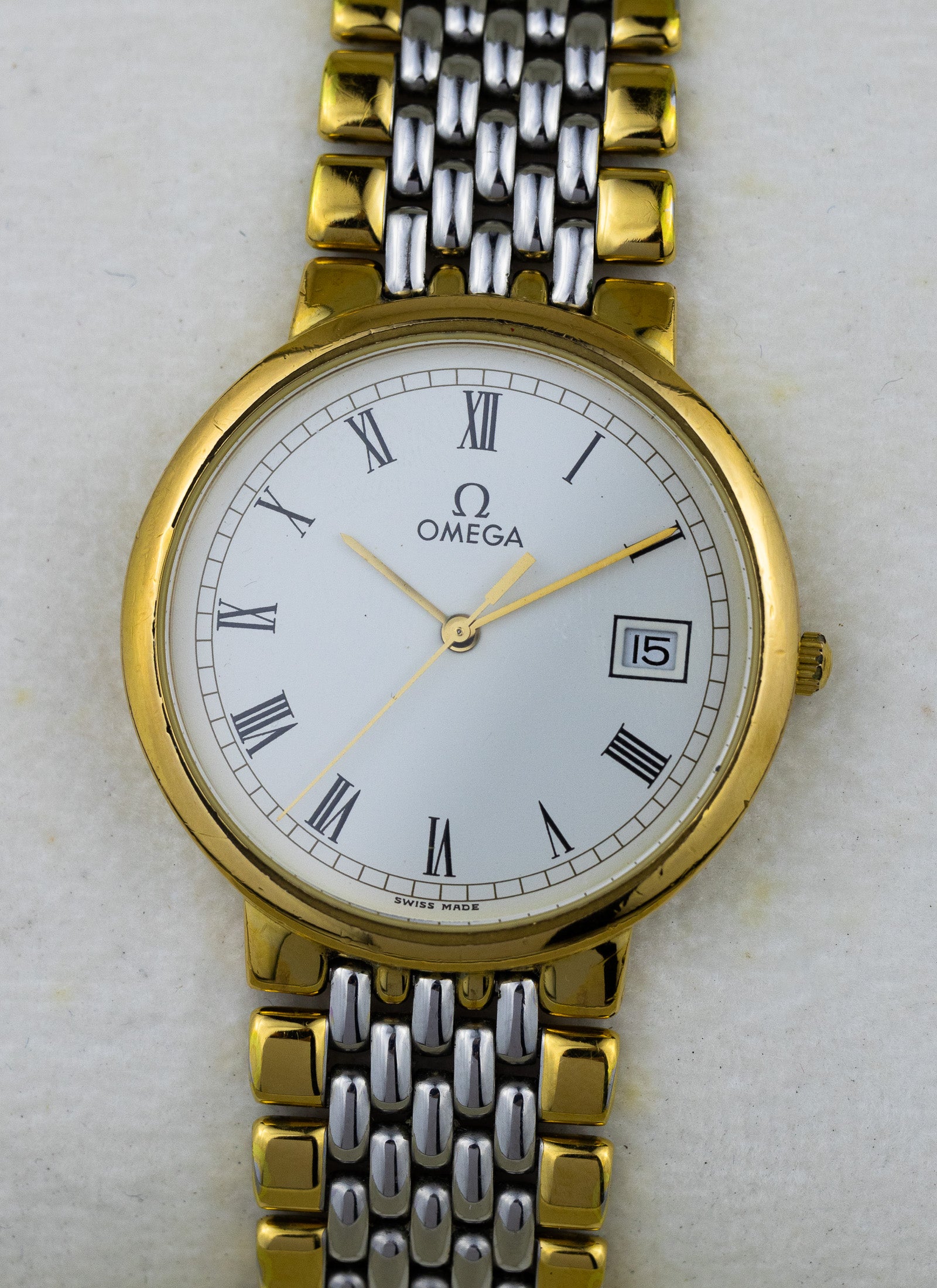 1988 Omega De Ville Bicolor 396.1012 cal. 1430 Box