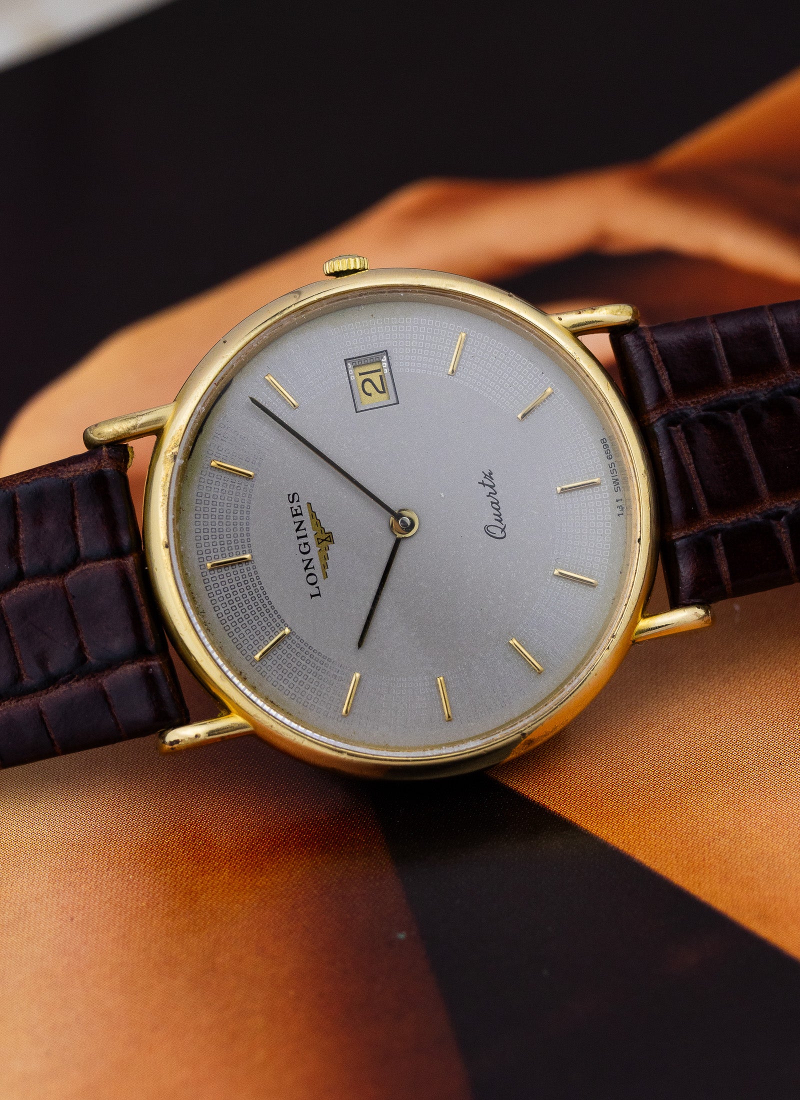 1980s Longines Quartz 6598 1 161 cal. L161.2