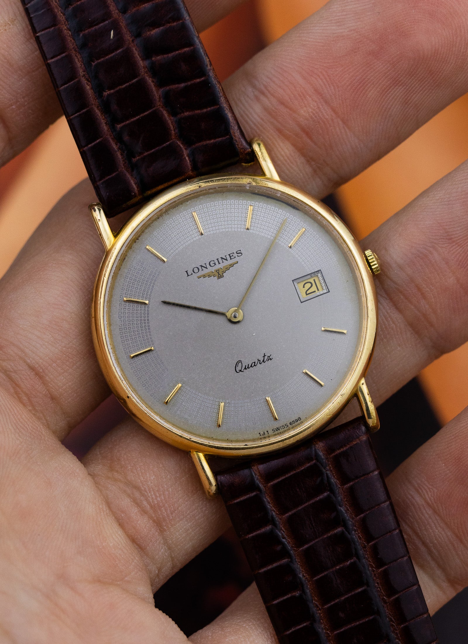 1980s Longines Quartz 6598 1 161 cal. L161.2