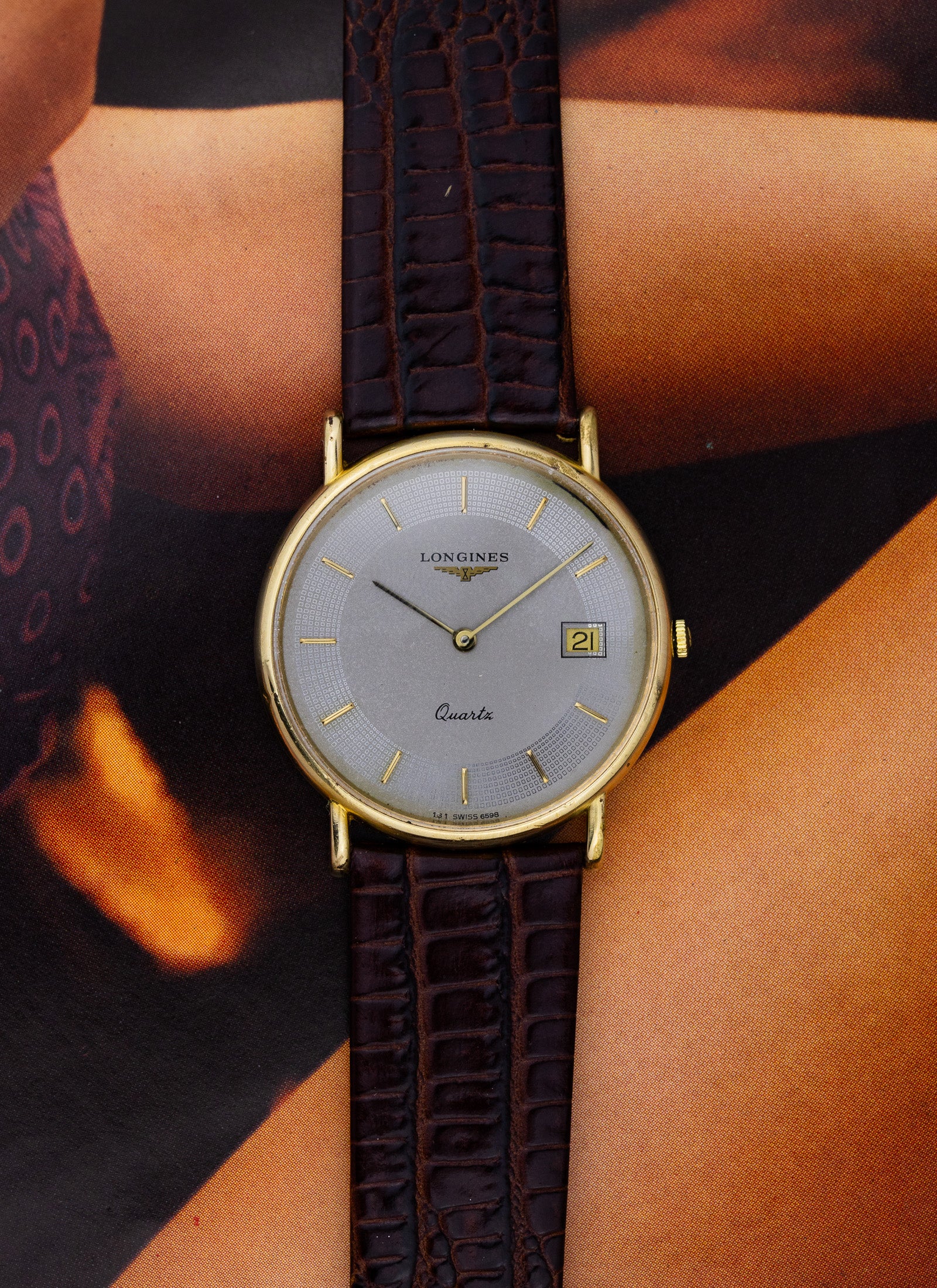 1980s Longines Quartz 6598 1 161 cal. L161.2