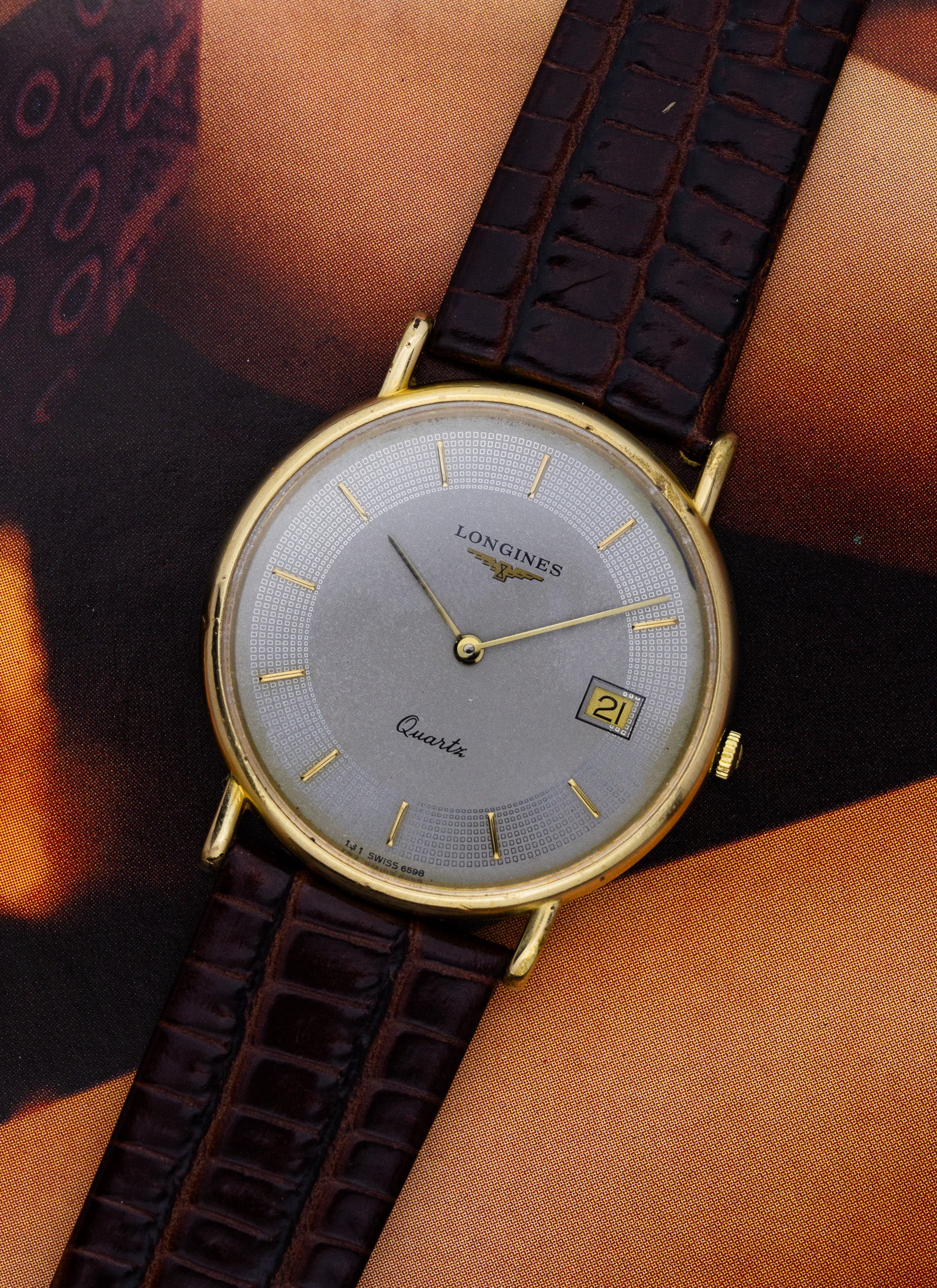 1980s Longines Quartz 6598 1 161 cal. L161.2