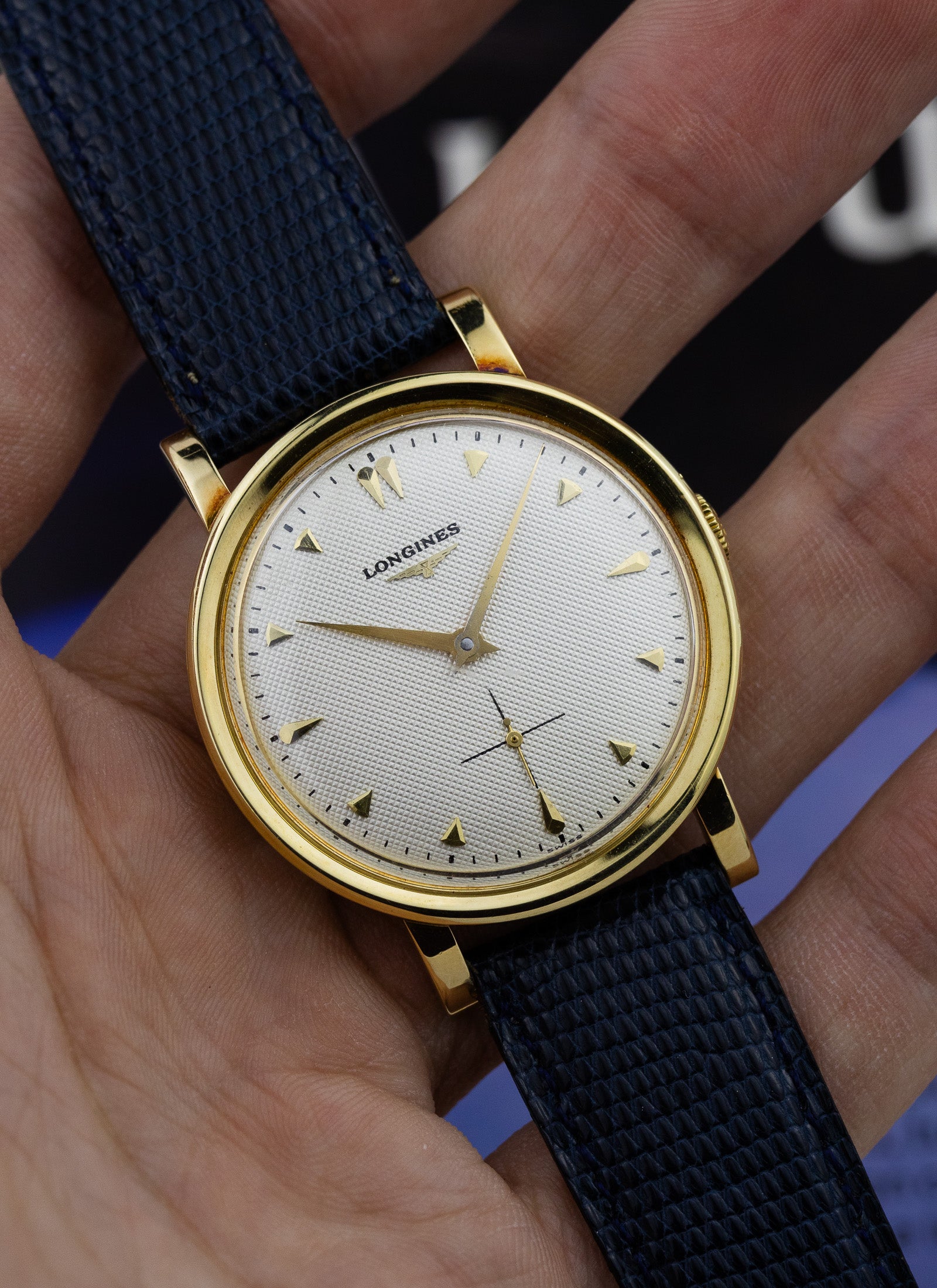 1950 14K Longines Sub Second 121 6251 2 cal. 22L