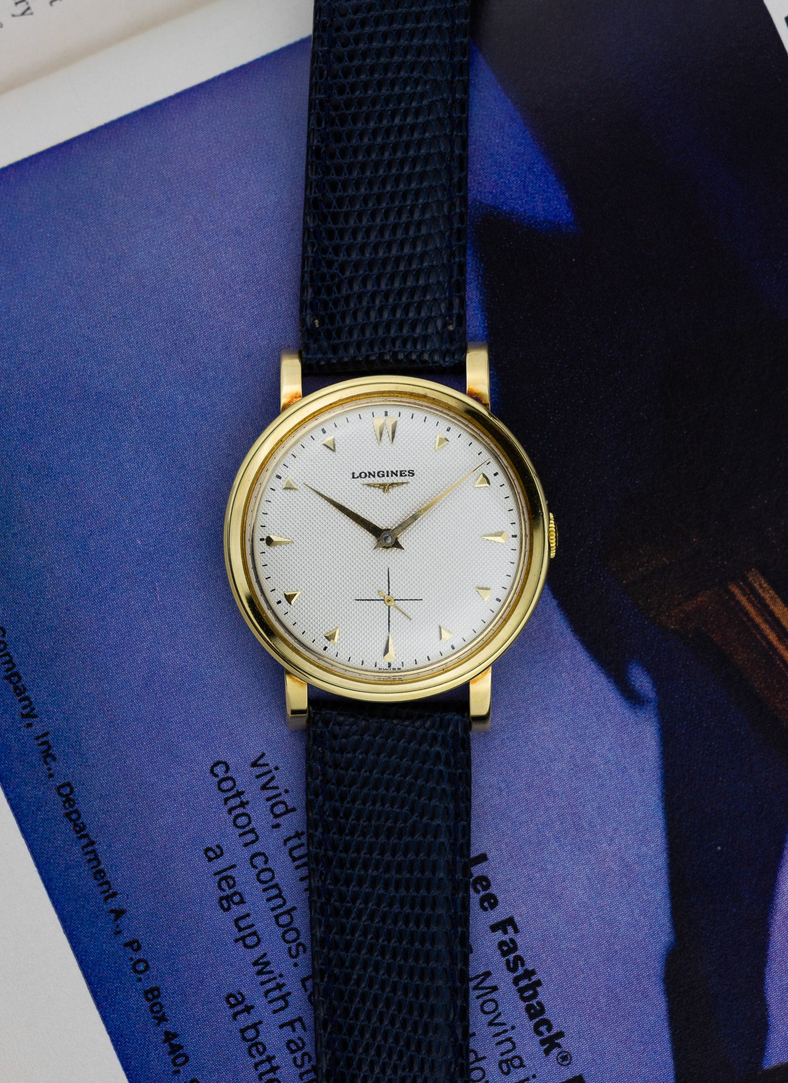 1950 14K Longines Sub Second 121 6251 2 cal. 22L