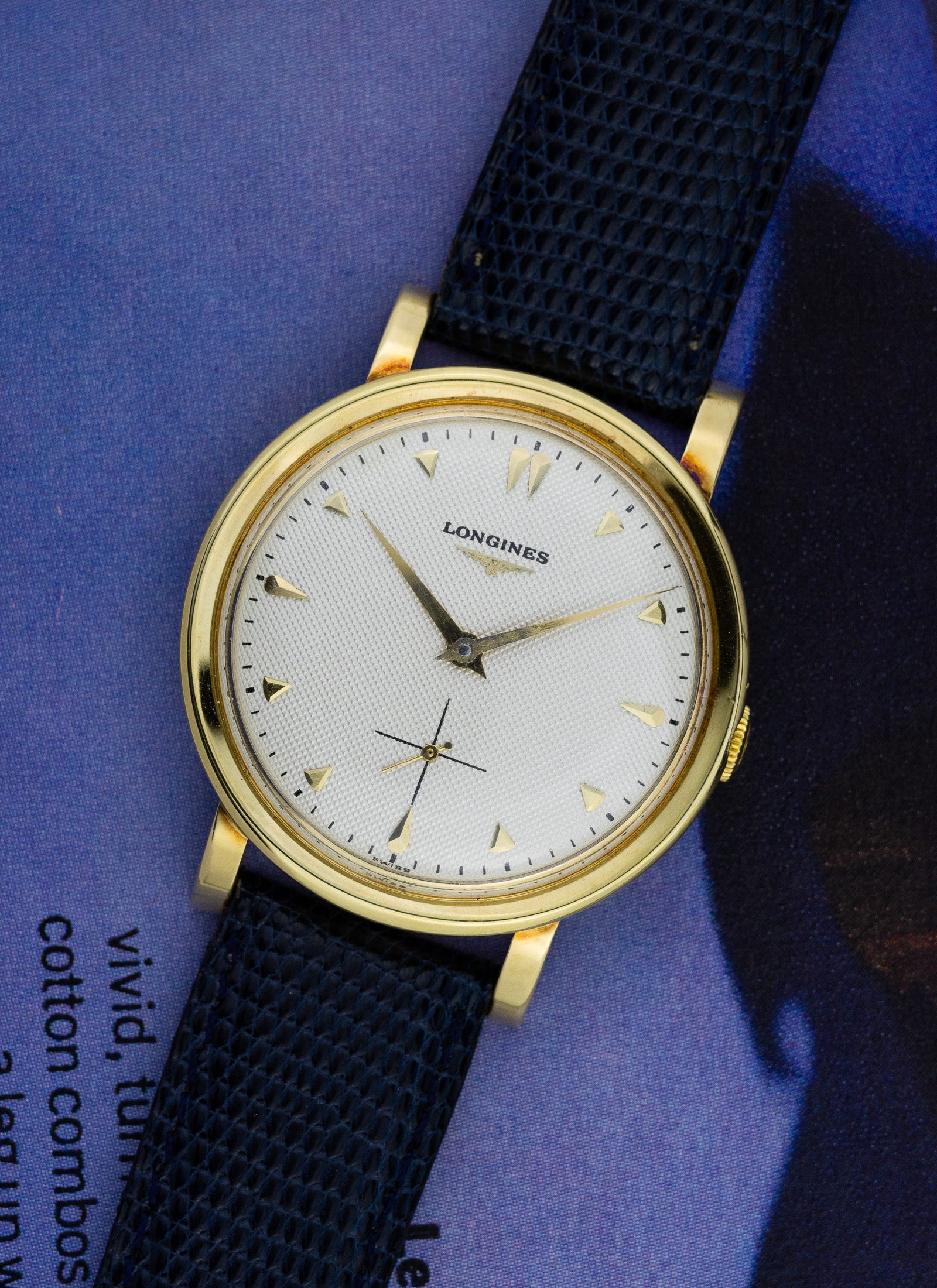 1950 14K Longines Sub Second 121 6251 2 cal. 22L