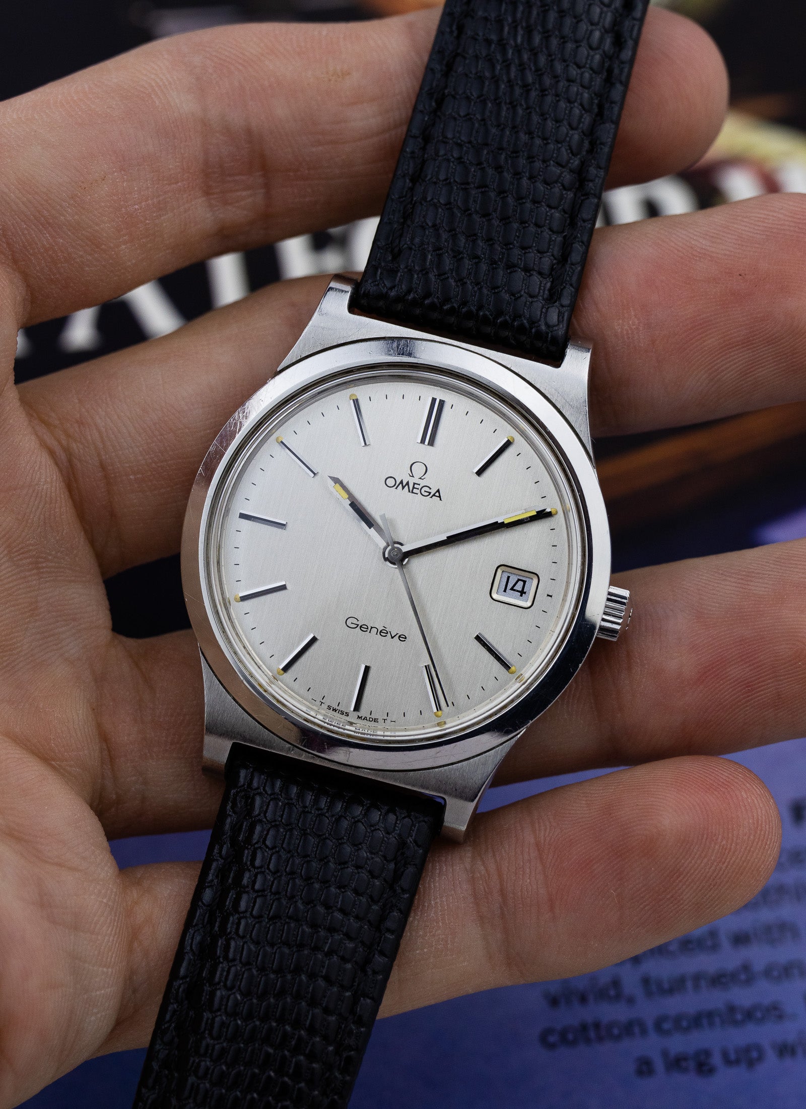 1974 Omega Geneve 136.0102 cal. 1030 Serviced