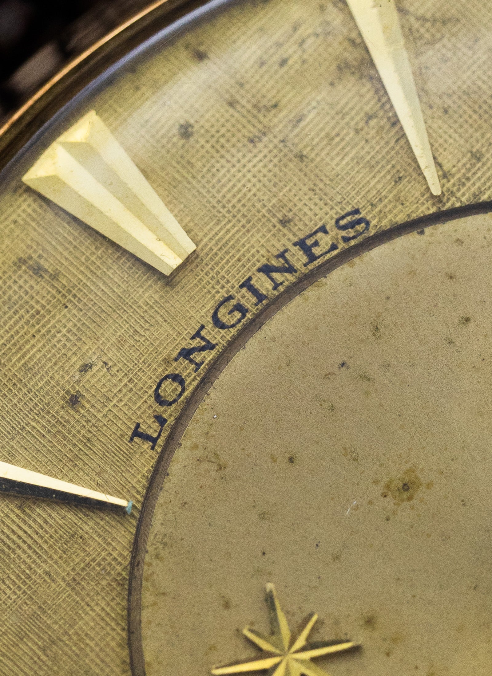 1958 18K Longines Mystery Dial cal. 19A